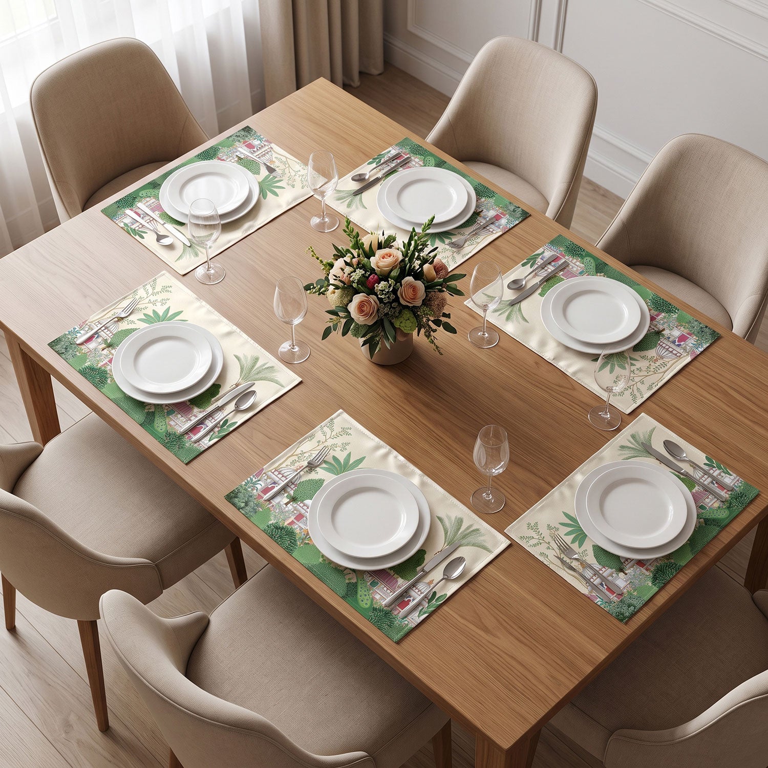 Imperial dining table mats and placemats by Nylsa