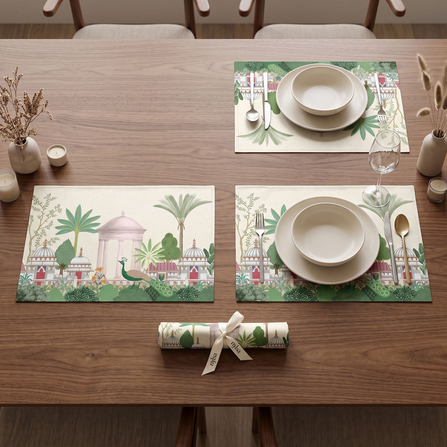Imperial dining table mats and placemats by Nylsa