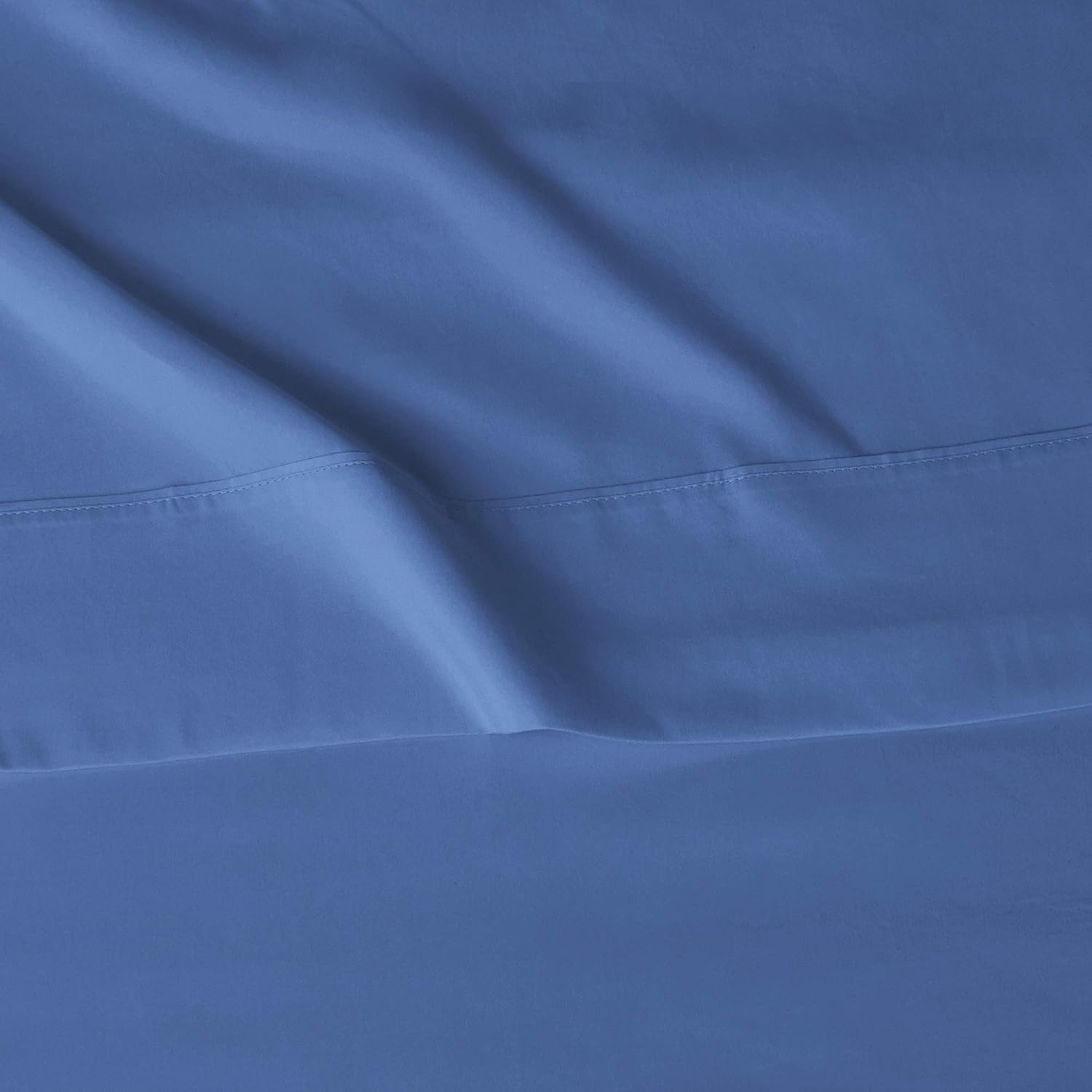 Dusty Blue flat sheet set by Nylsa