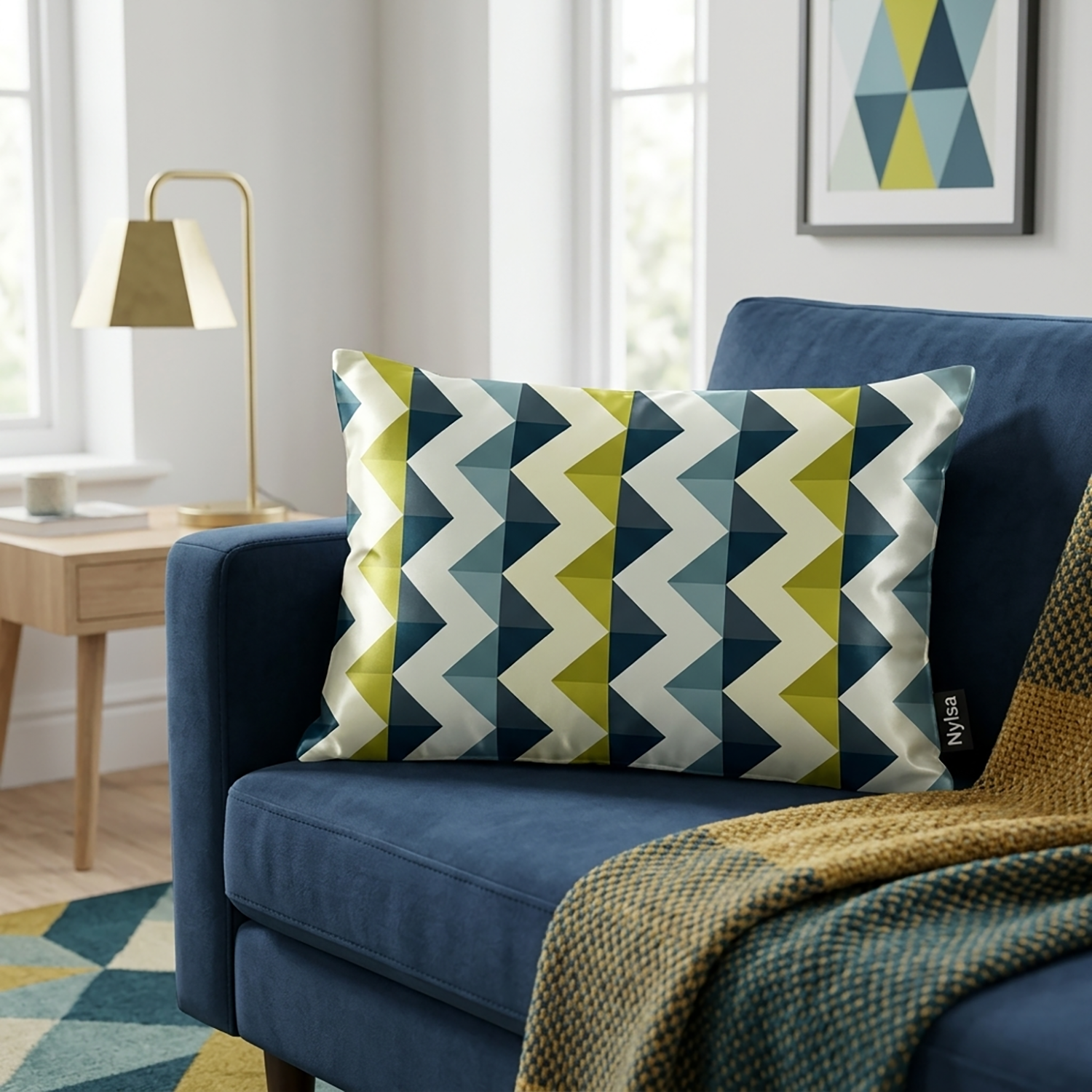 Vertex decorative cushion cover 12x20 by Nylsa