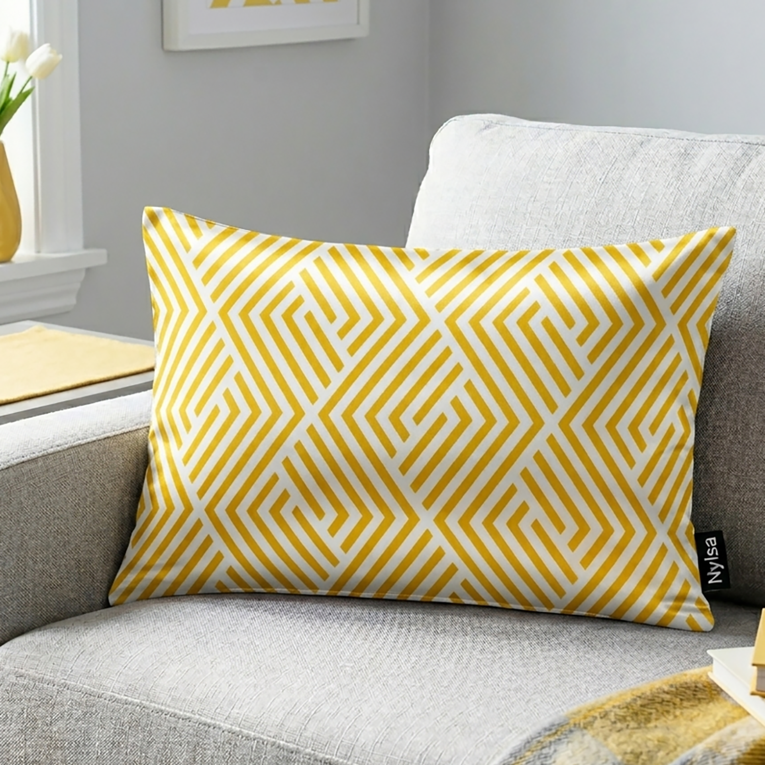 Helix decorative cushion cover 12x20 by Nylsa