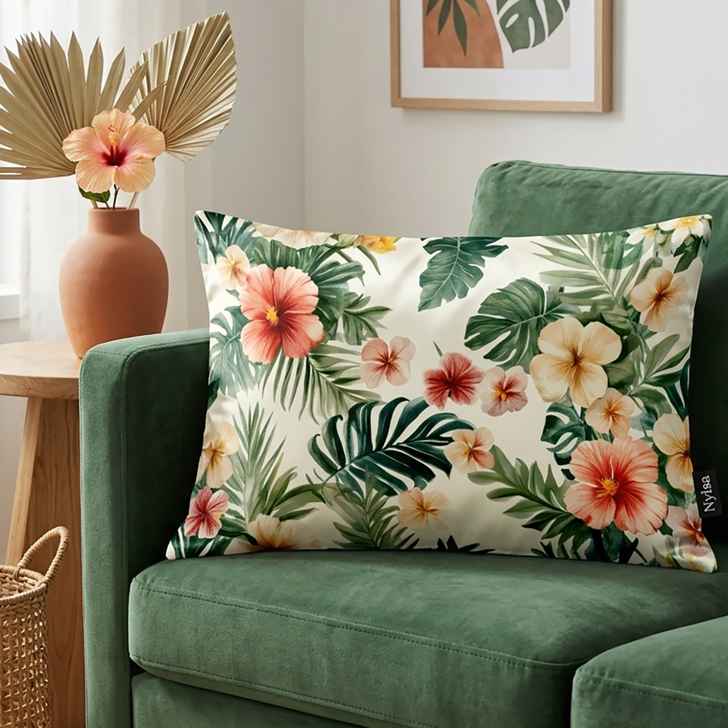Tropica decorative cushion cover 12x20 by Nylsa