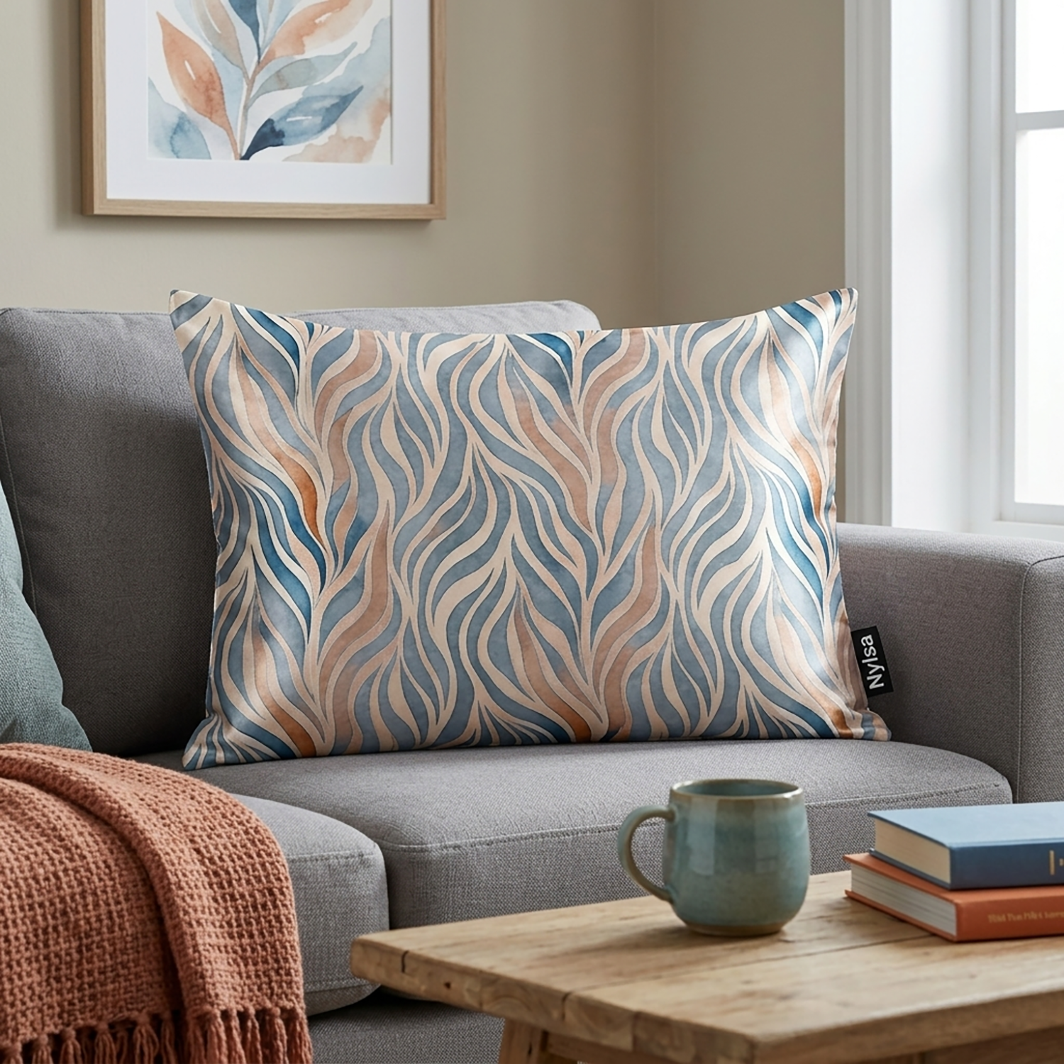 Zephyr decorative cushion cover 12x20 by Nylsa