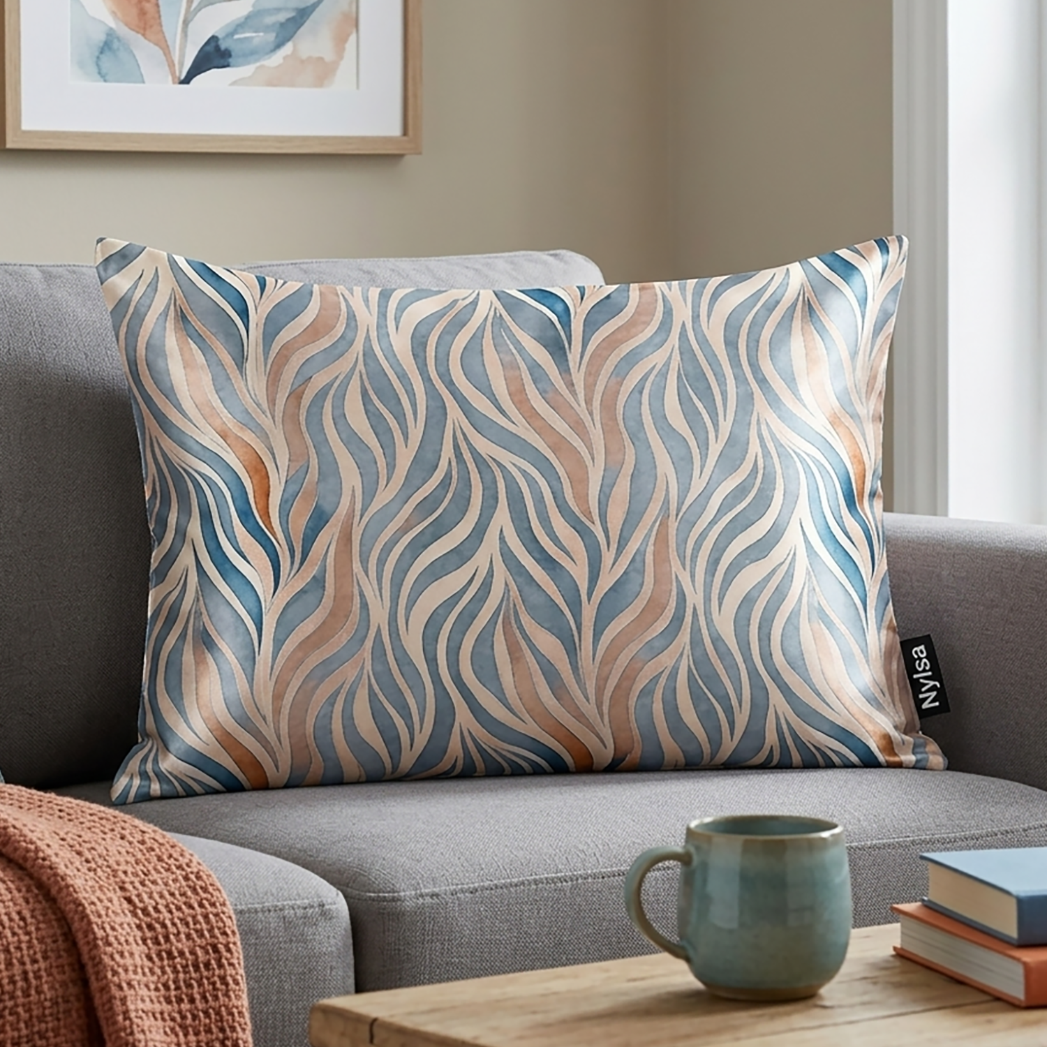 Zephyr decorative cushion cover 12x20 by Nylsa