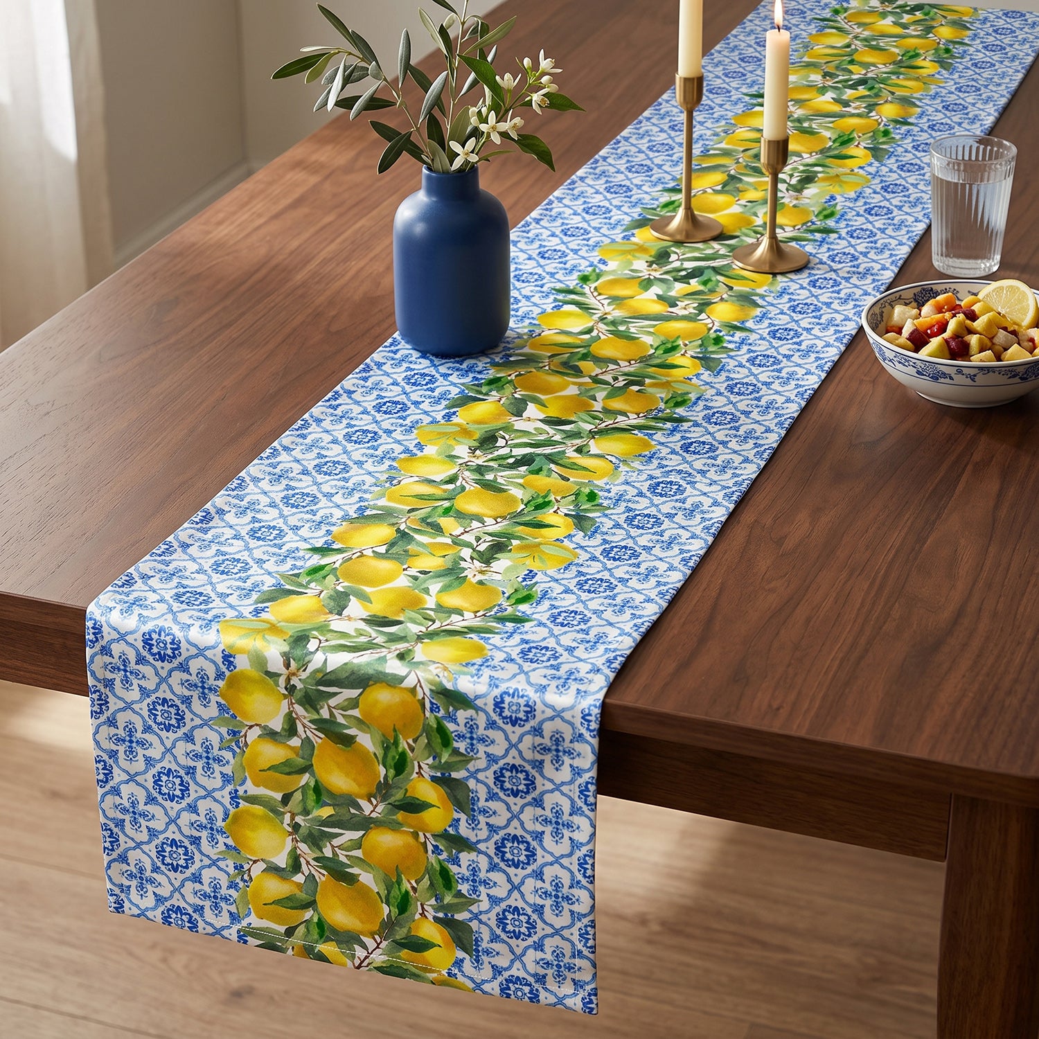 Limone Printed Table Linen Sets