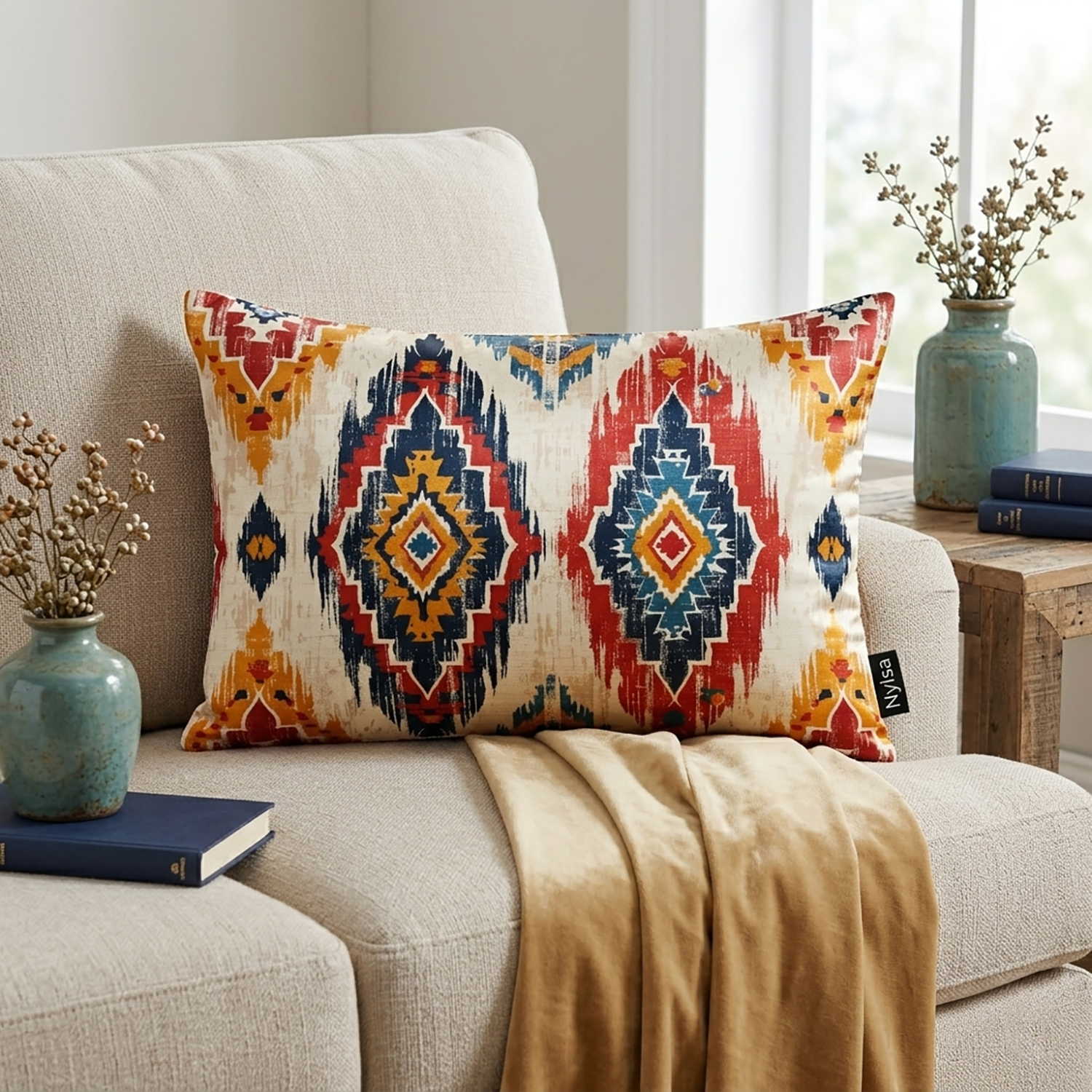 Nomad decorative cushion cover 12x20 by Nylsa