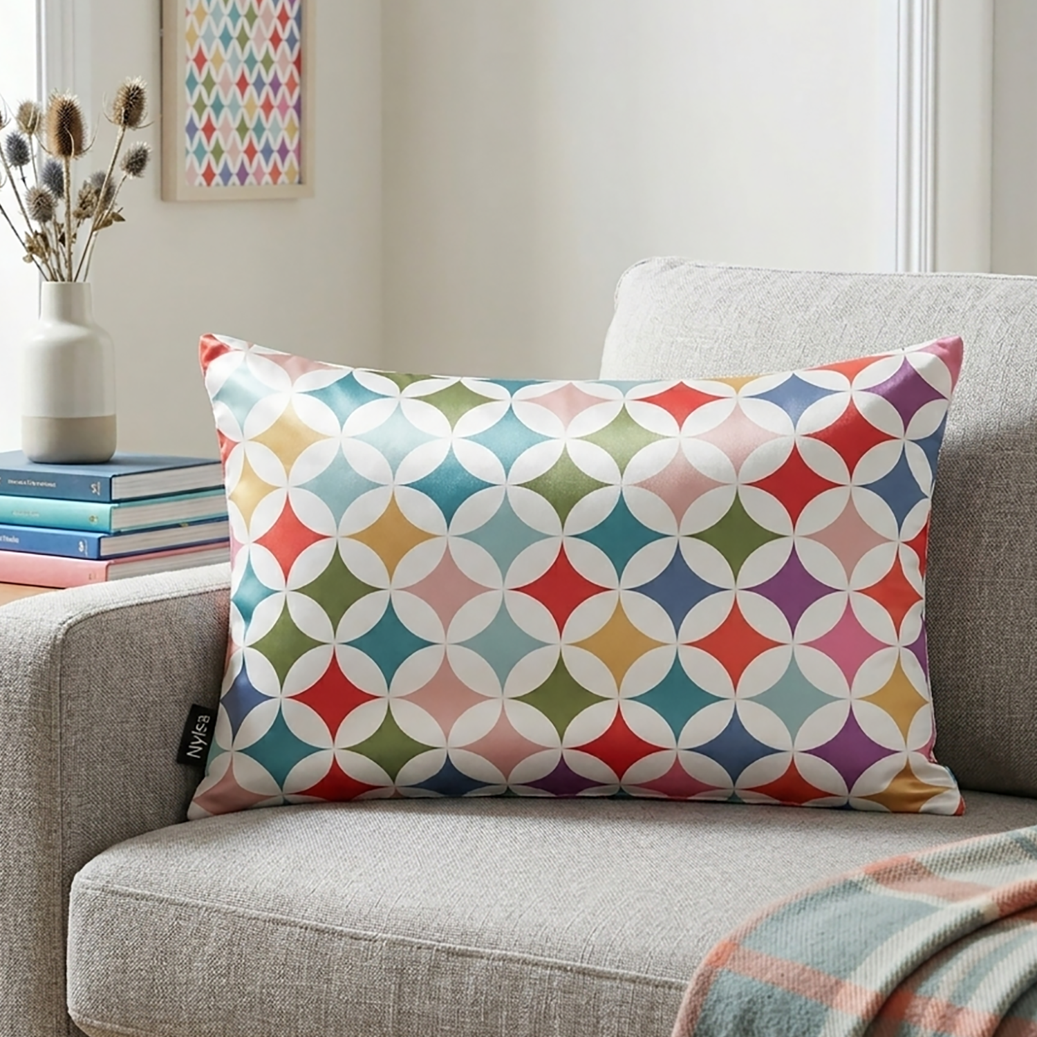Prism decorative cushion cover 12x20 by Nylsa