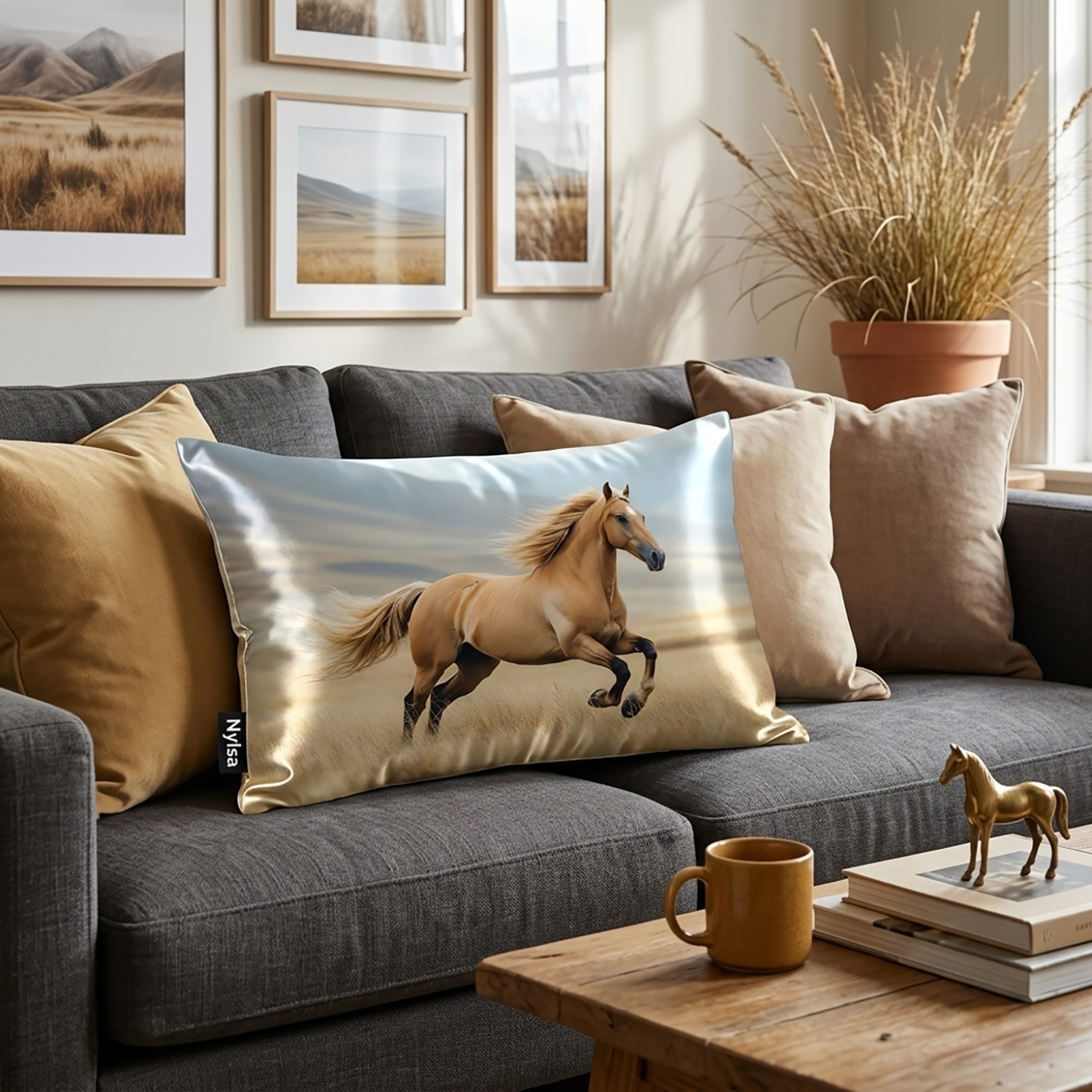 Wildstride decorative cushion cover 12x20 by Nylsa