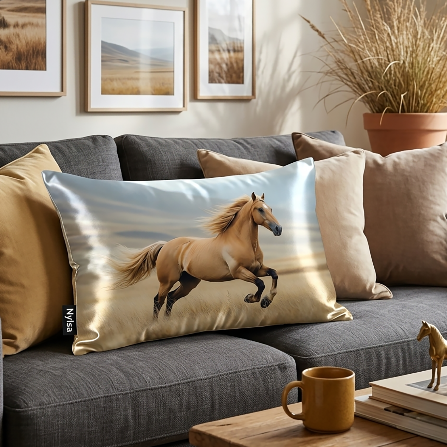 Wildstride decorative cushion cover 12x20 by Nylsa