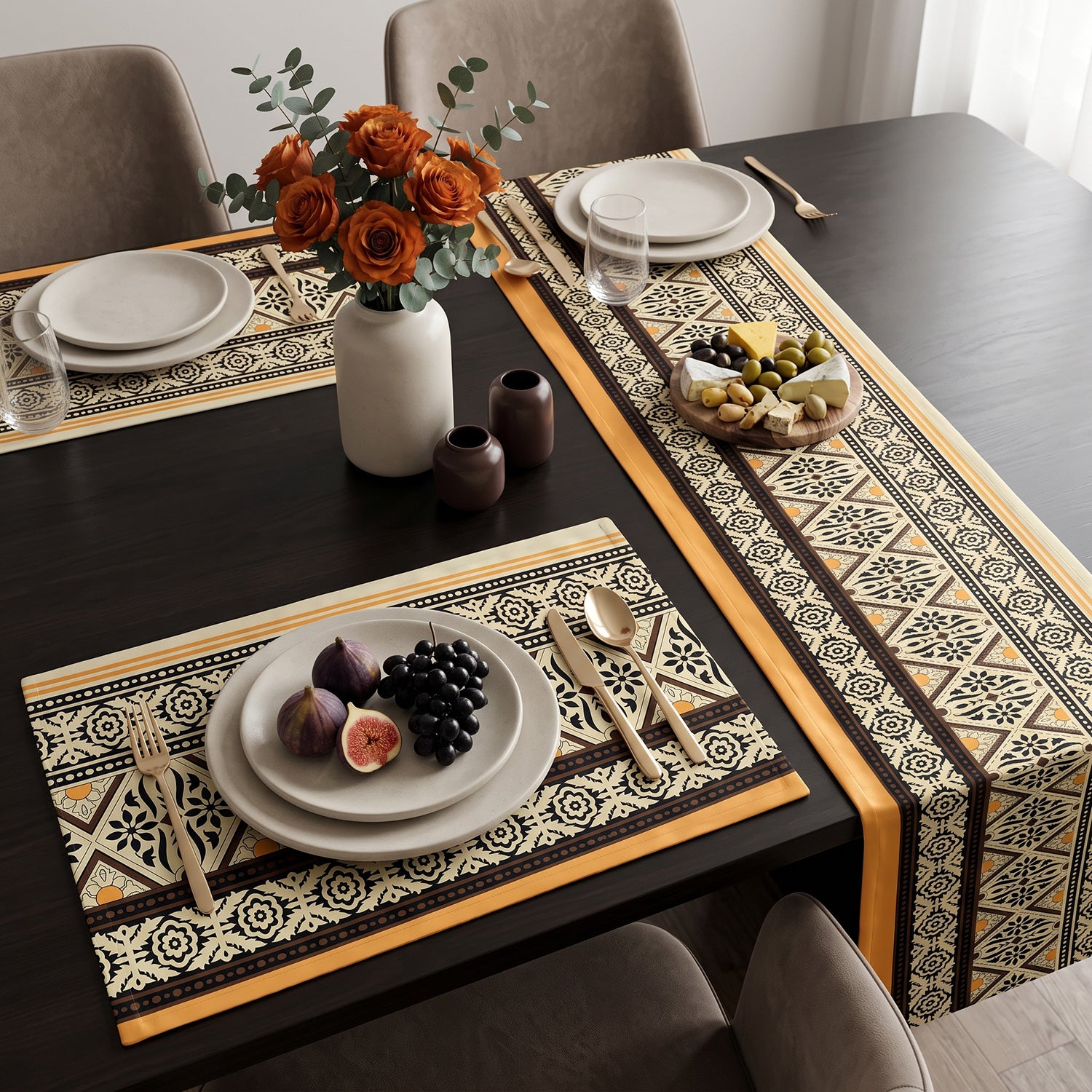 Marrakesh Printed Table Linen Sets