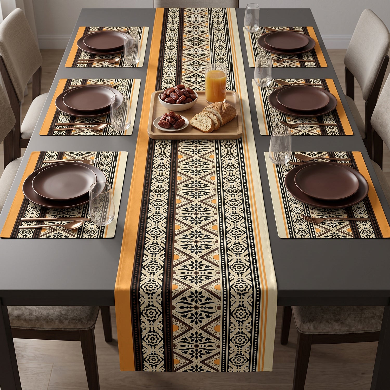 Marrakesh Printed Table Linen Sets