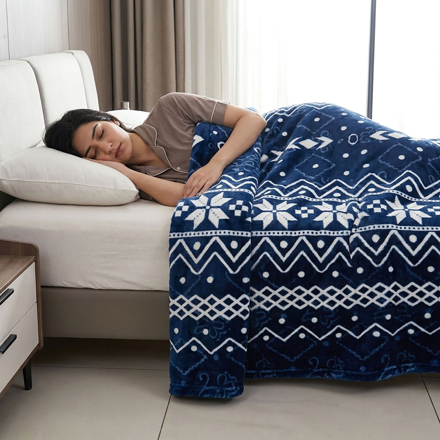 Alpine fleece blanket by Nylsa