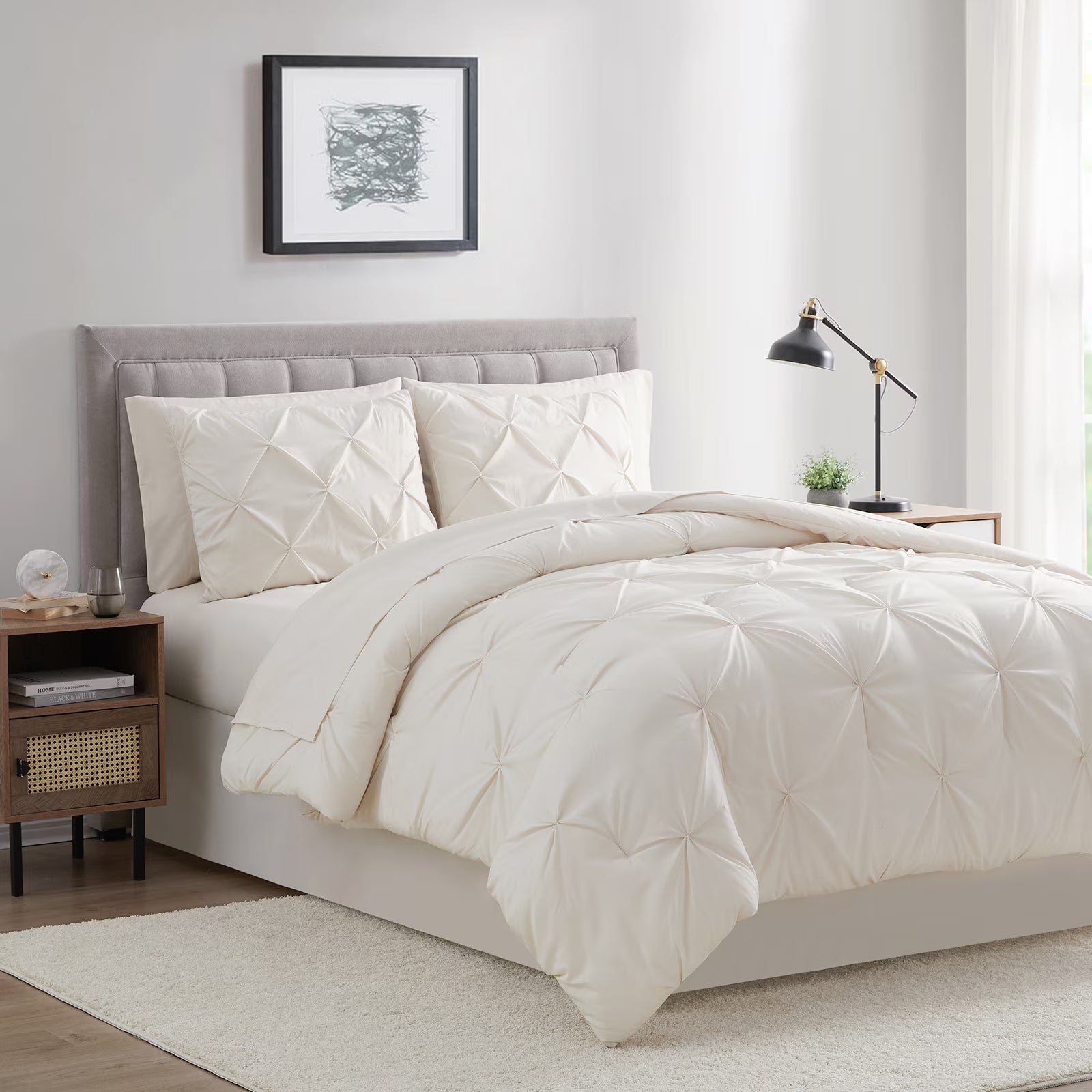 Kiss Pleats 6Pcs Quilt Cover Set