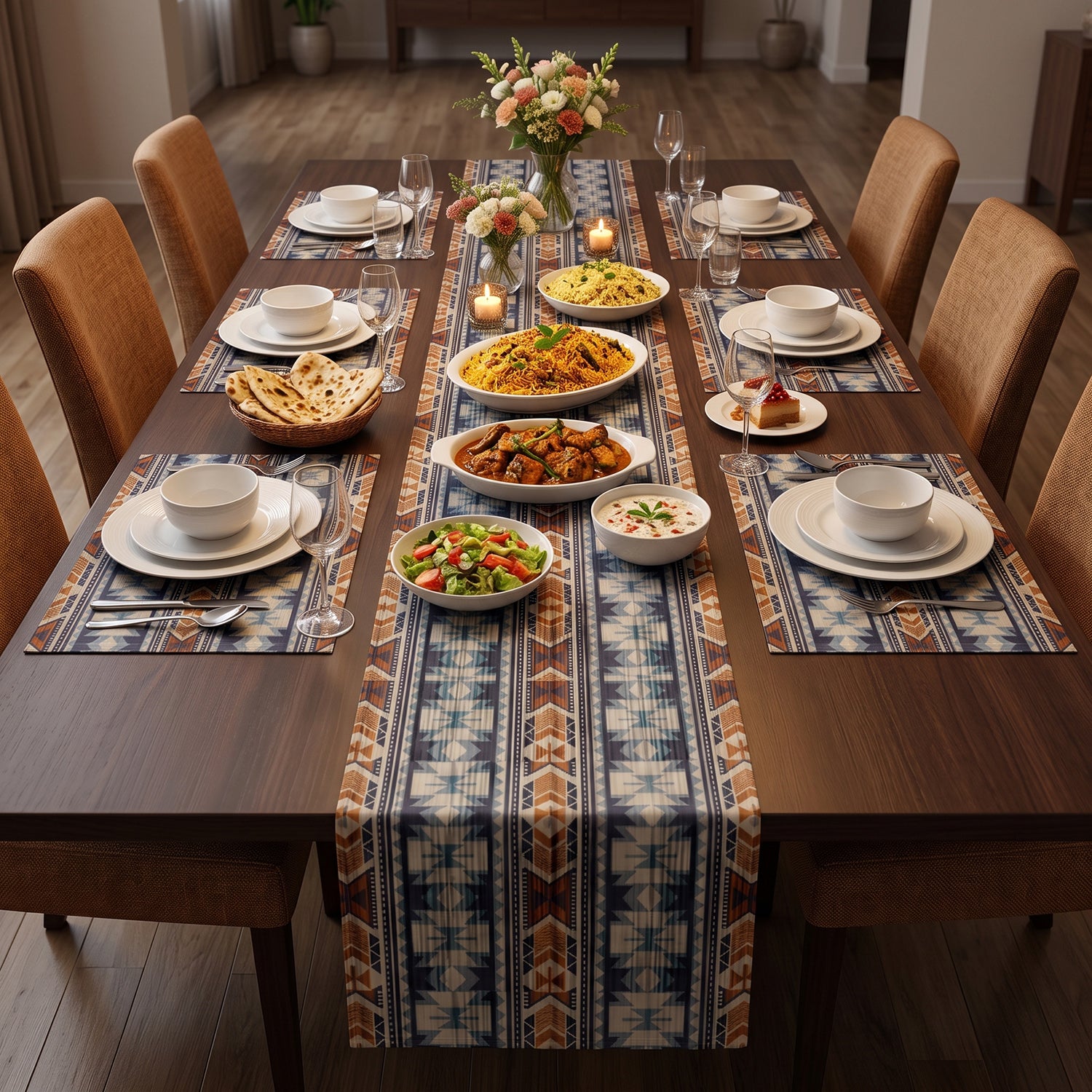 Mesa Printed Table Linen Sets