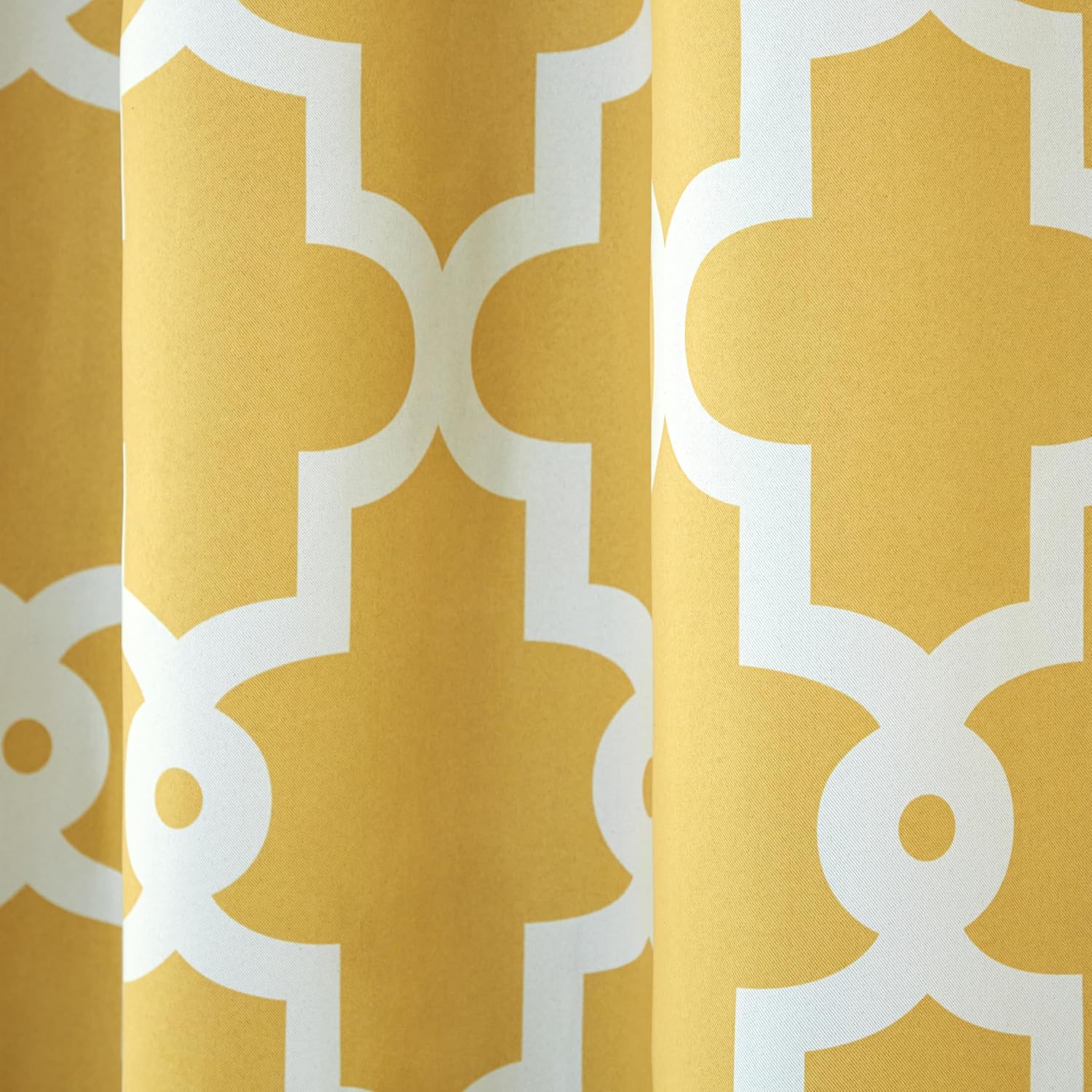 Trellis Digital Printed Eyelet Curtains – Pair