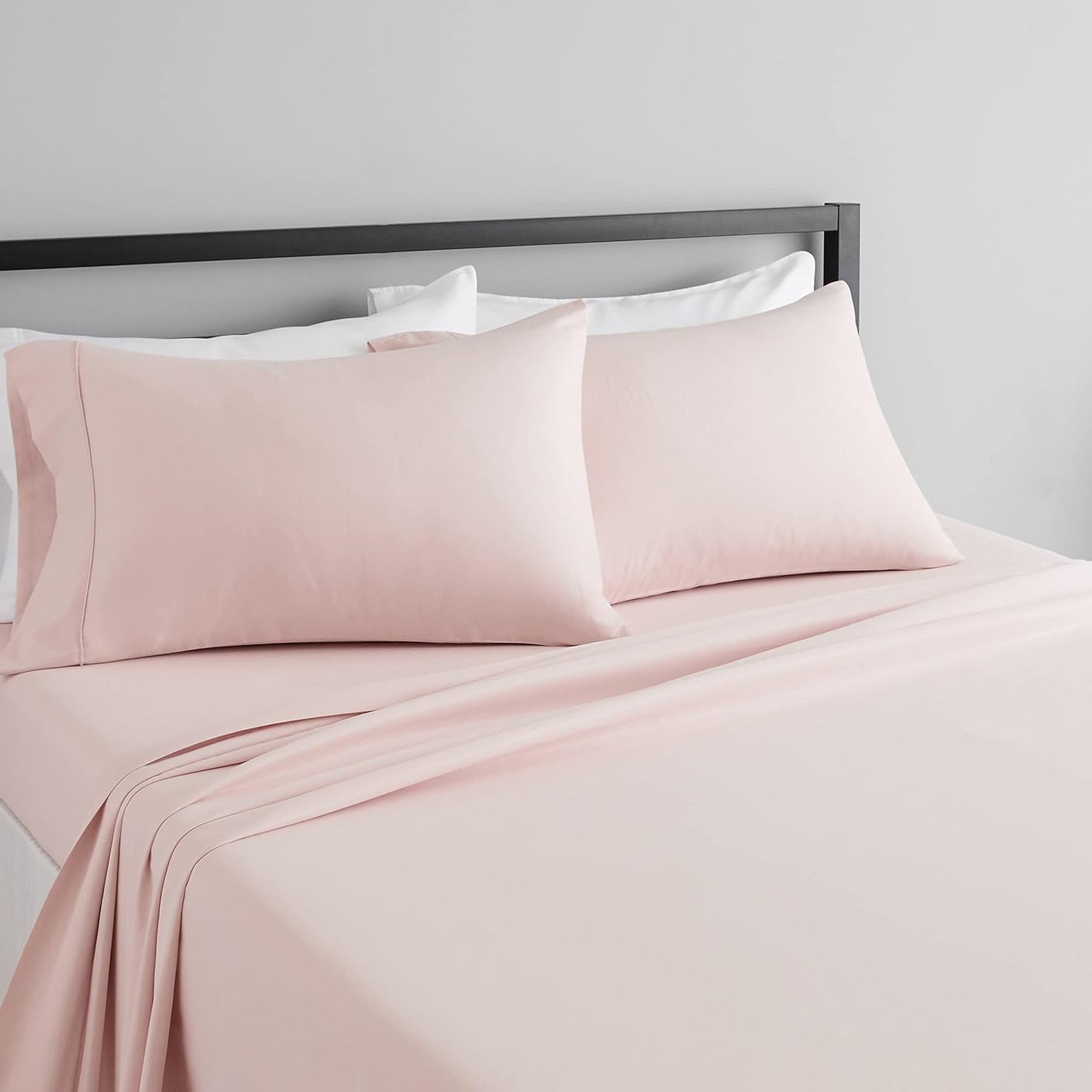 Blush flat sheet set by Nylsa