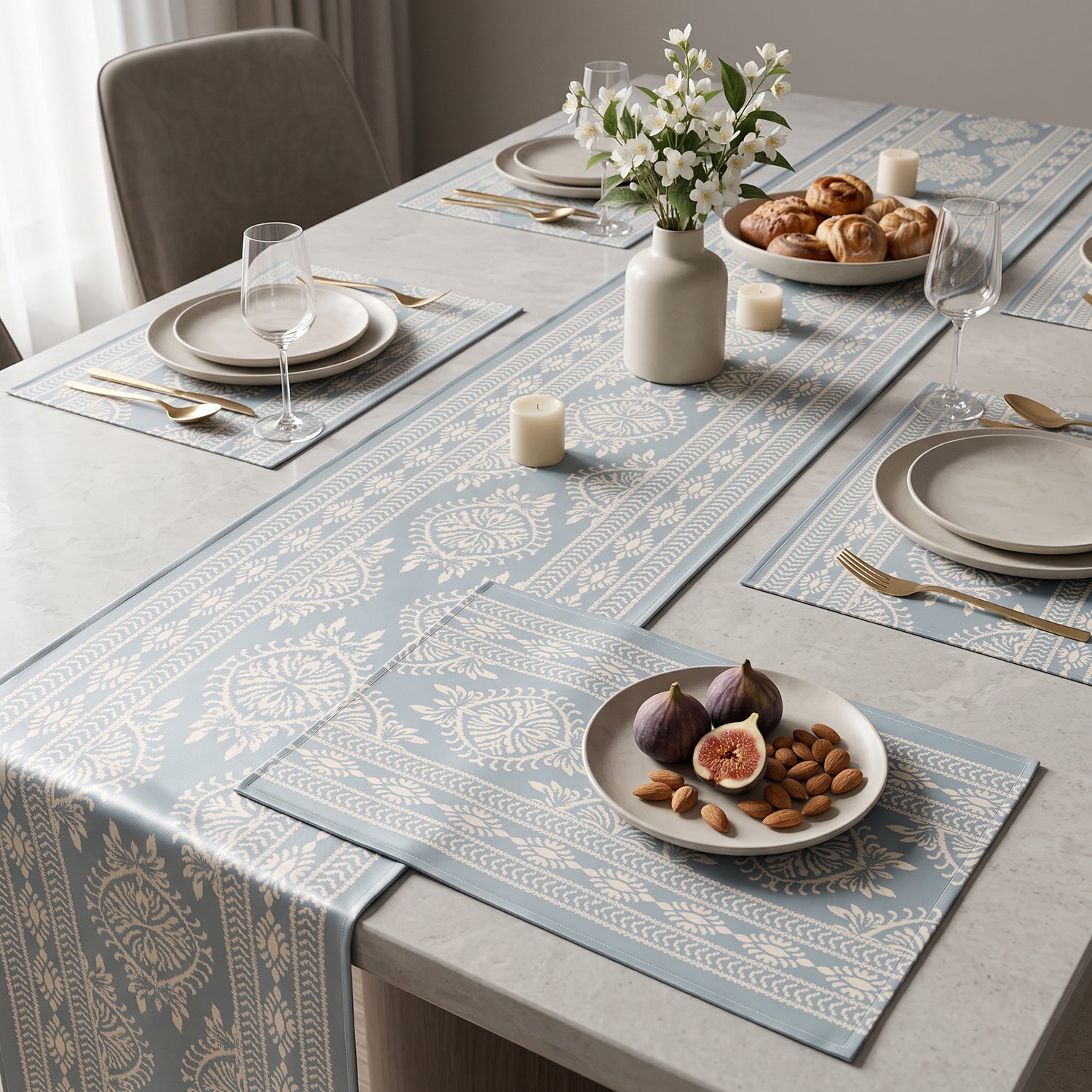 Willow Printed Table Linen Sets
