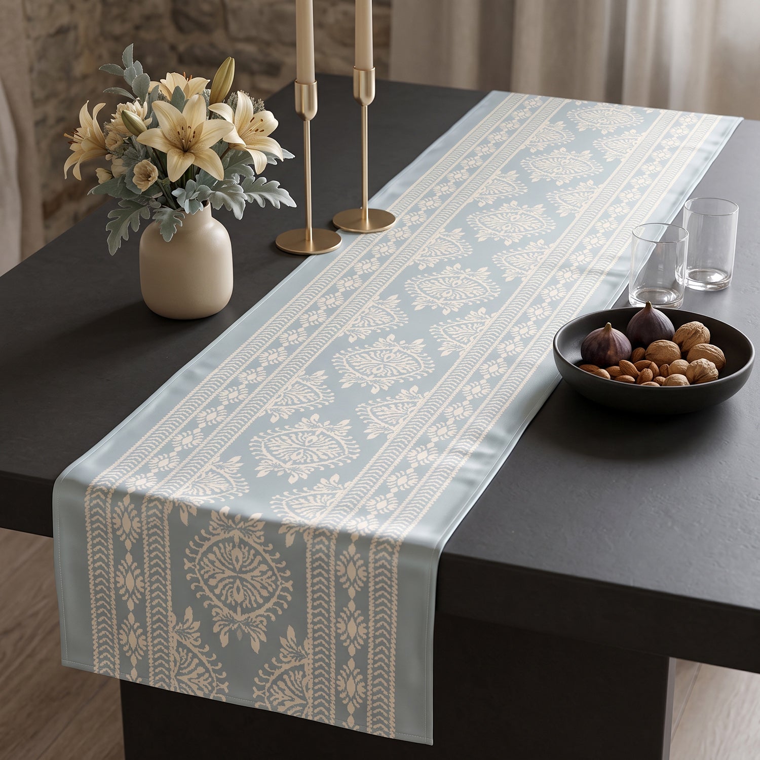 Willow Printed Table Linen Sets
