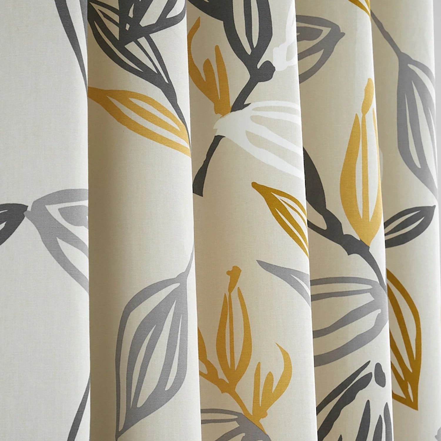 Willow Digital Printed Eyelet Curtains – Pair