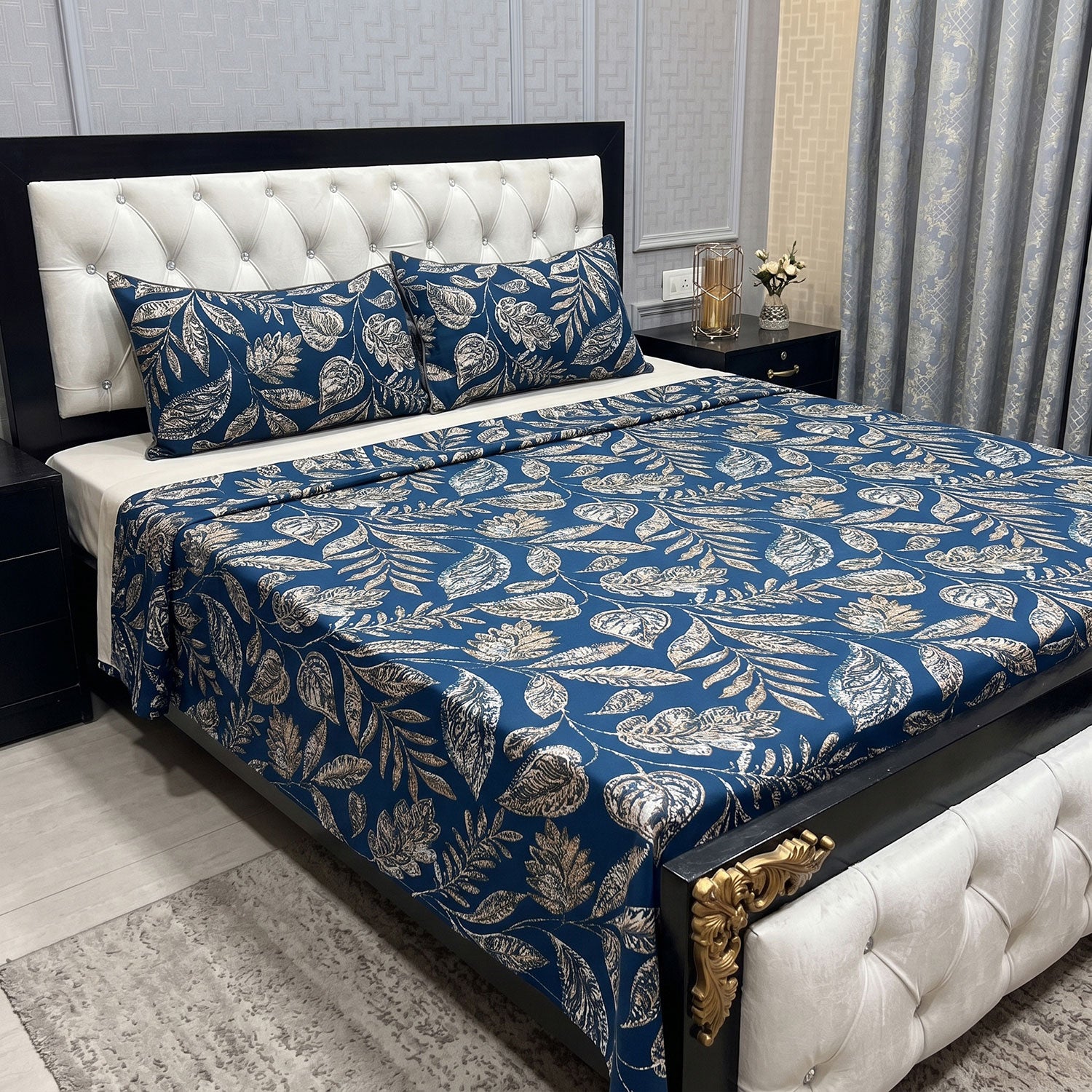 Florent 3 Pcs King bed sheet set by Nylsa