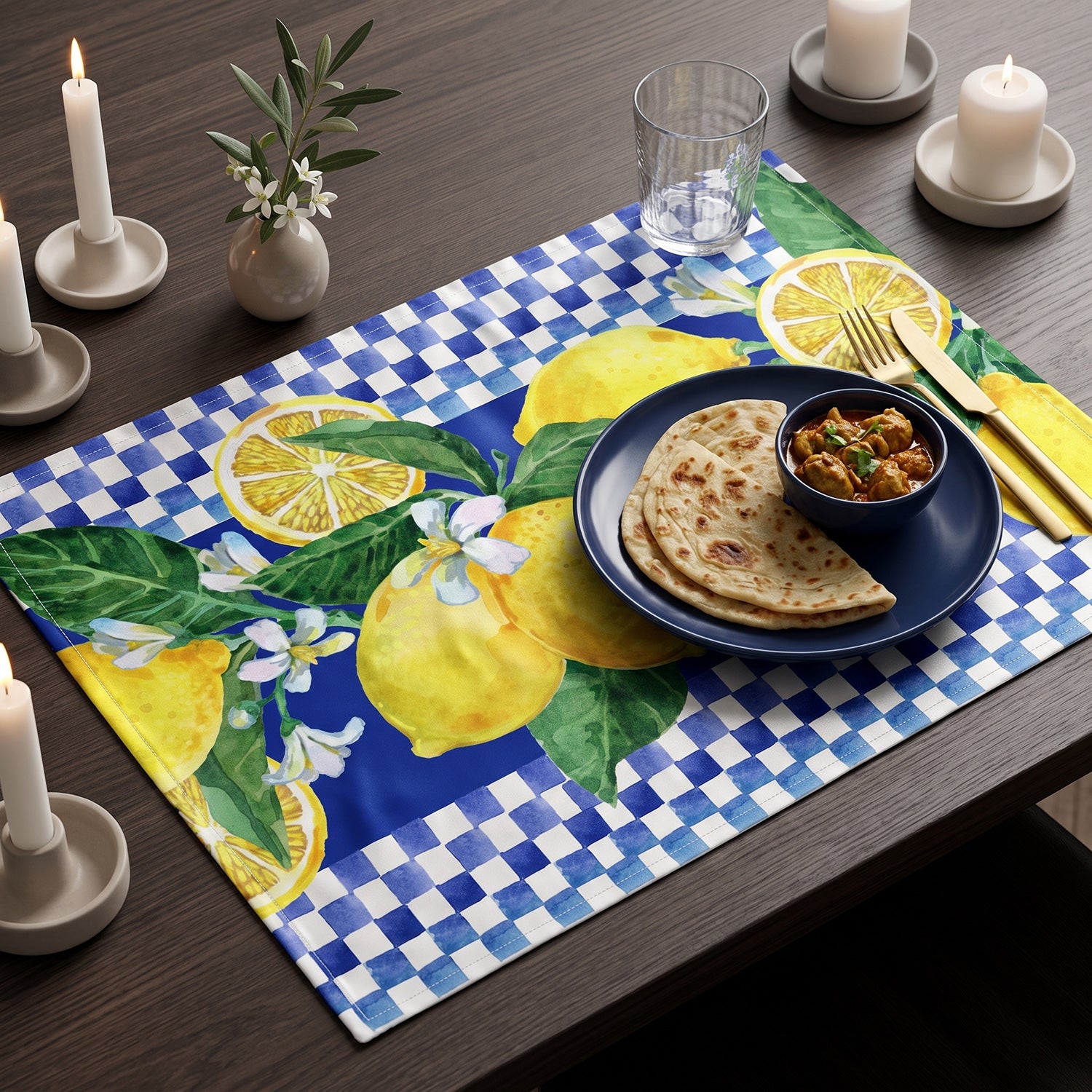 Amalfi Printed Table Linen Sets
