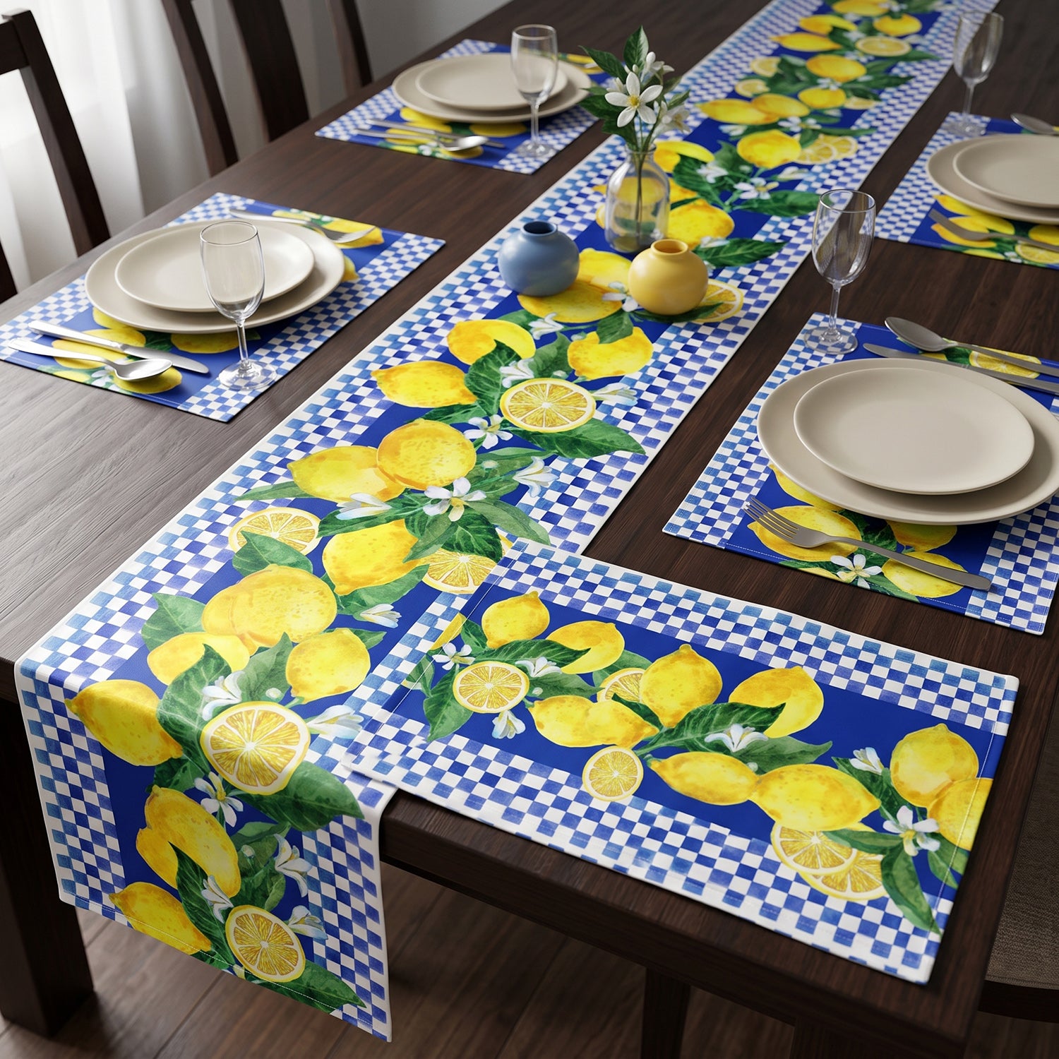 Amalfi Printed Table Linen Sets