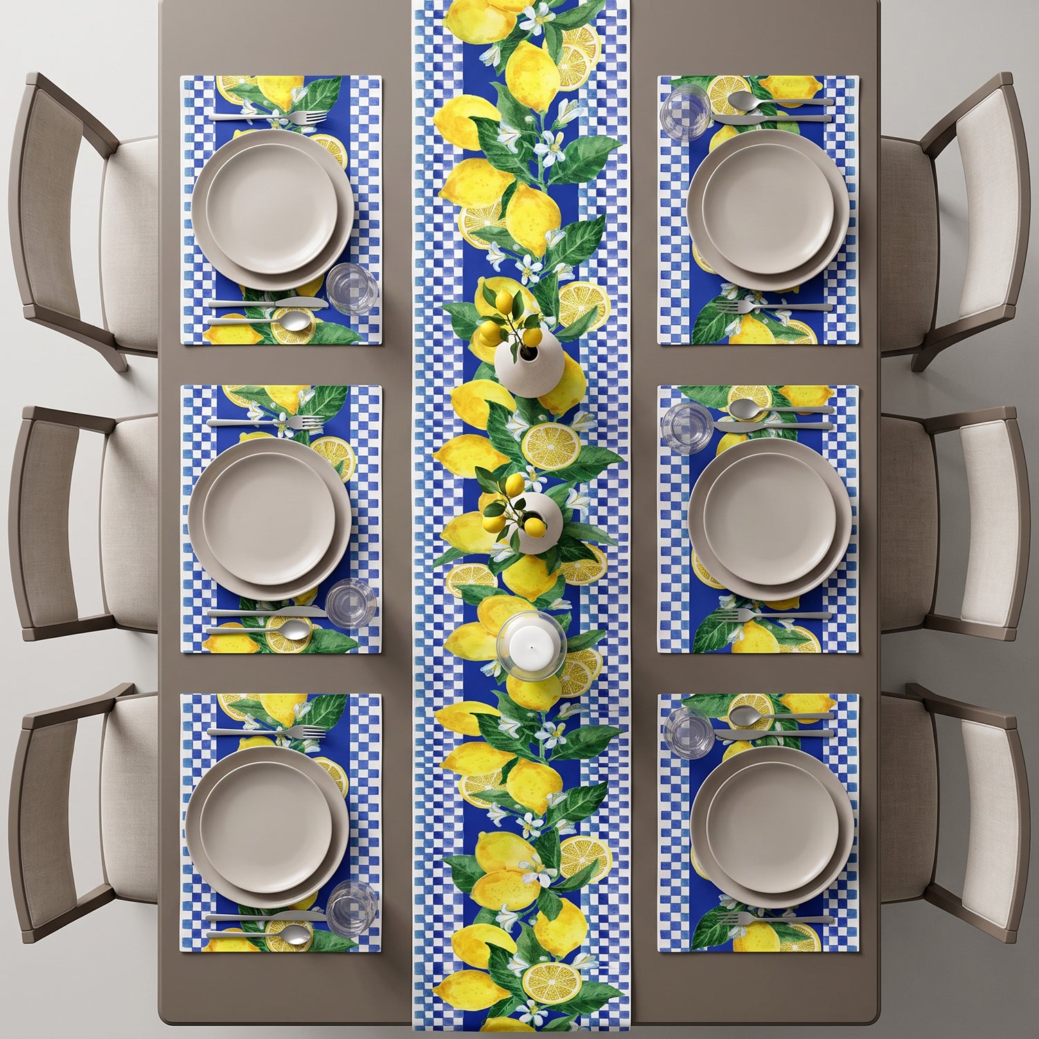 Amalfi Printed Table Linen Sets