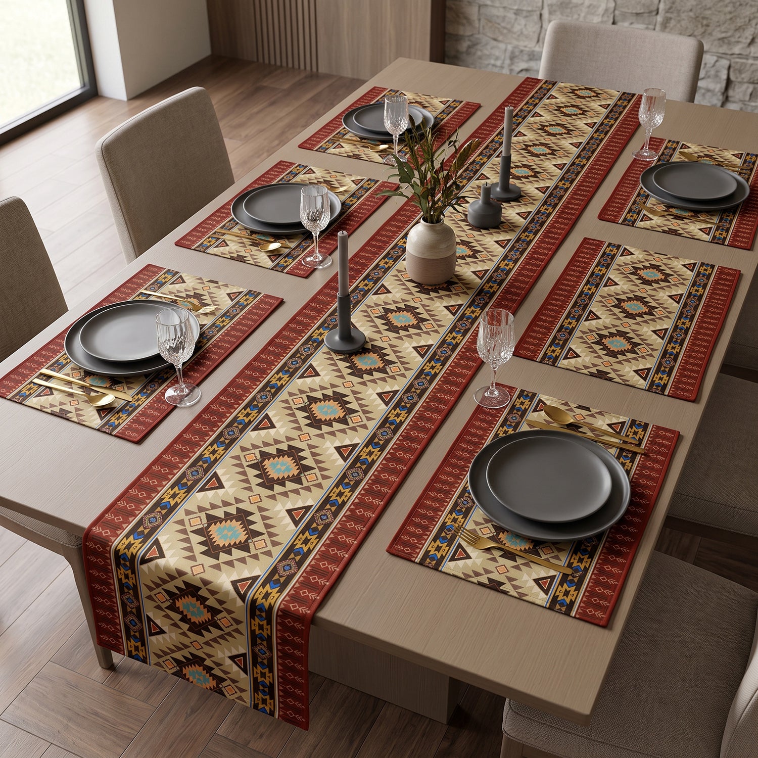 Terra Printed Table Linen Sets
