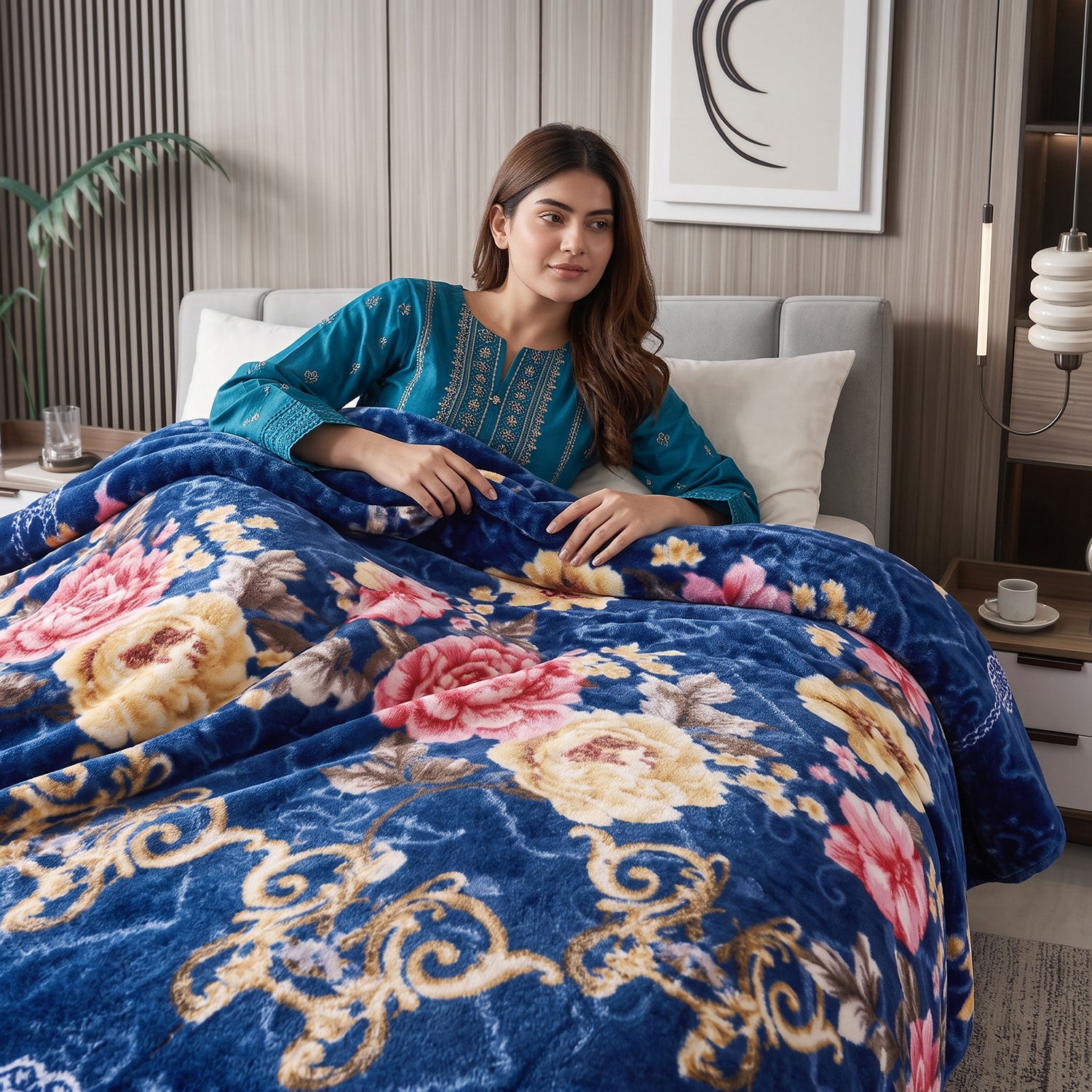 Imperial fleece blanket by Nylsa