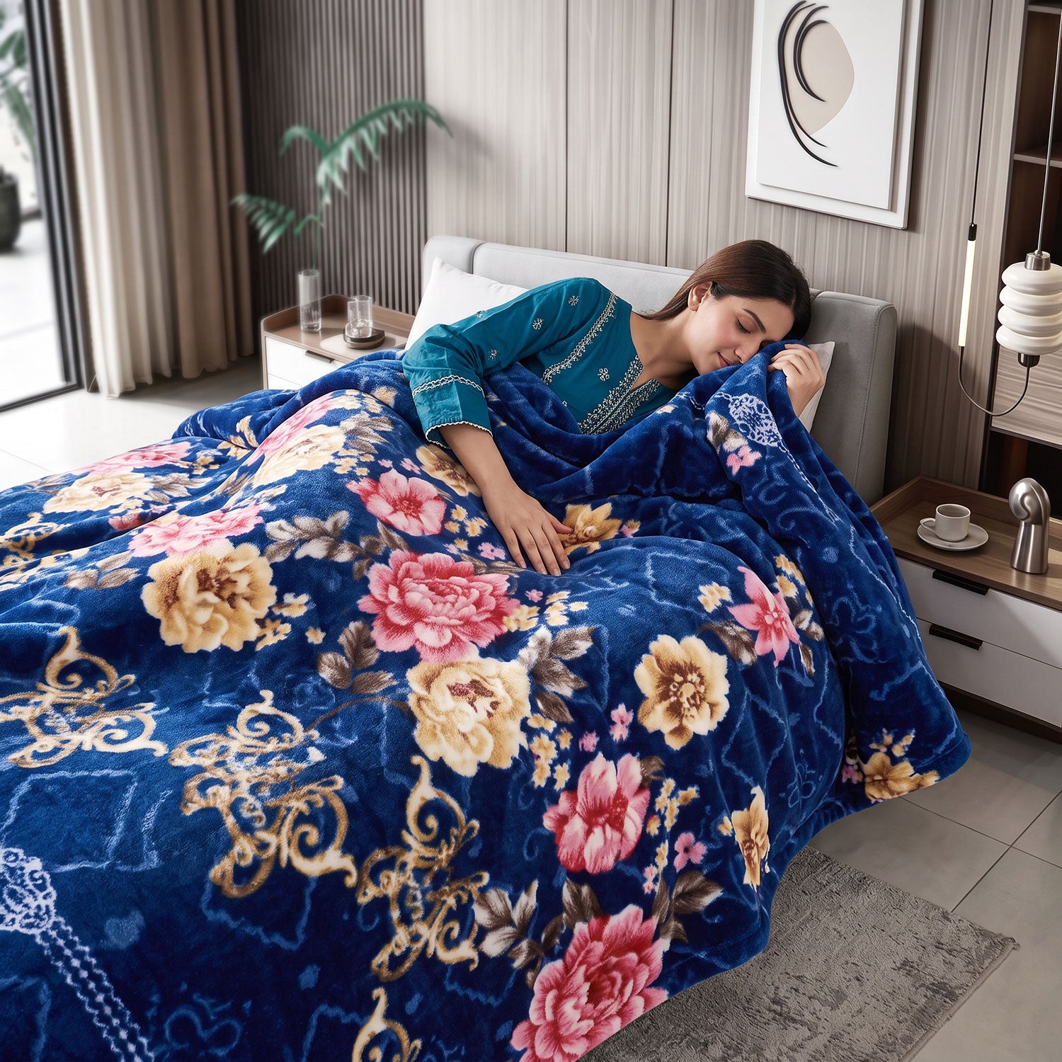 Imperial fleece blanket by Nylsa