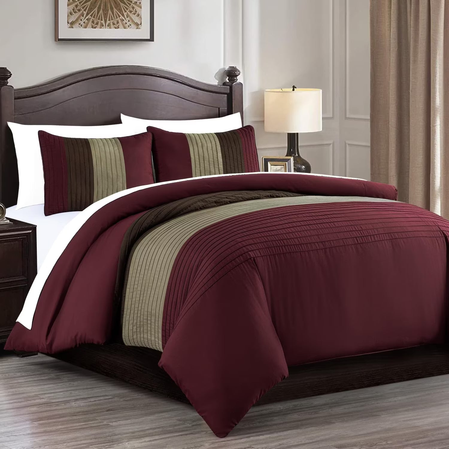 Merlot 6Pcs Quilt Cover Set