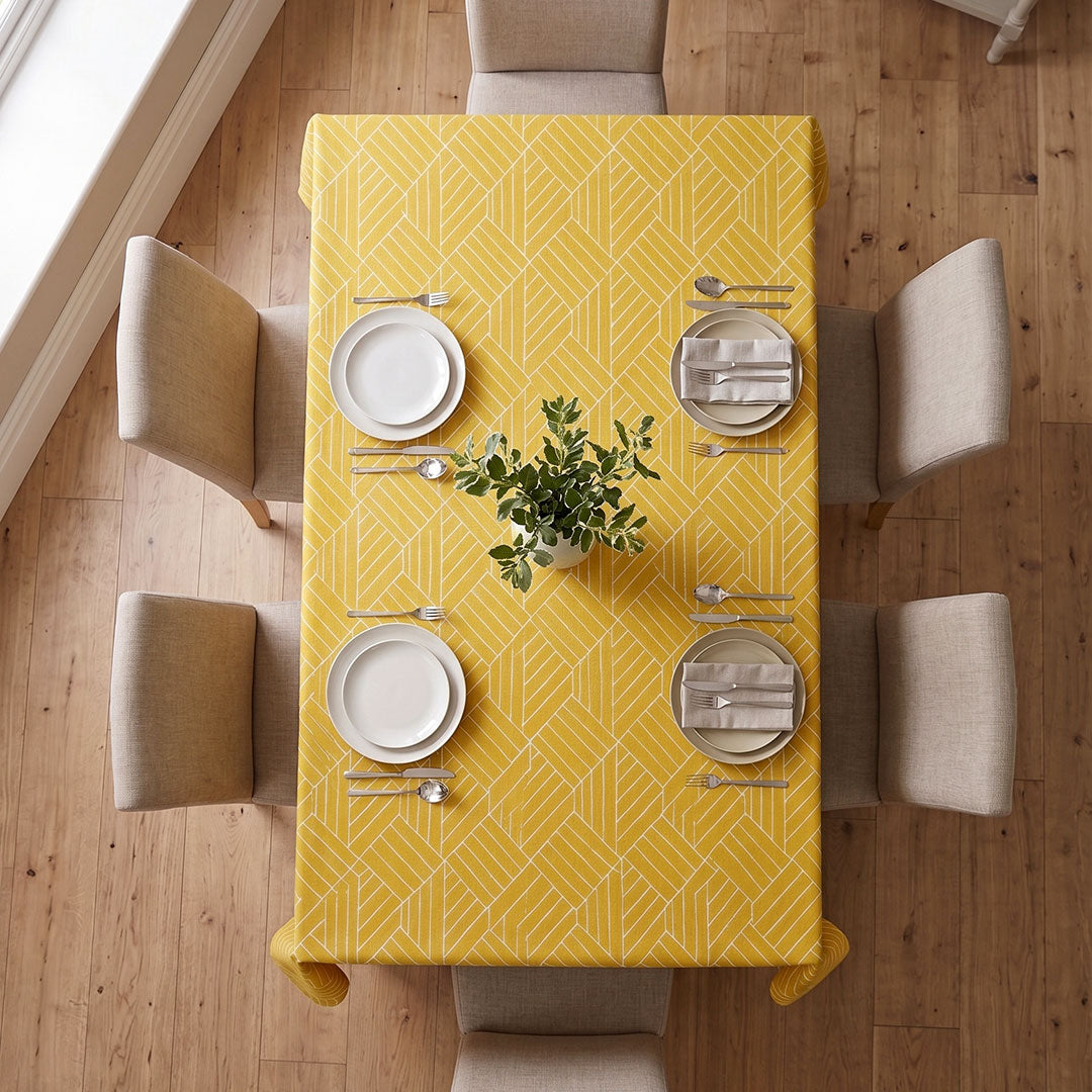 Geo Digitally Printed Table Cover