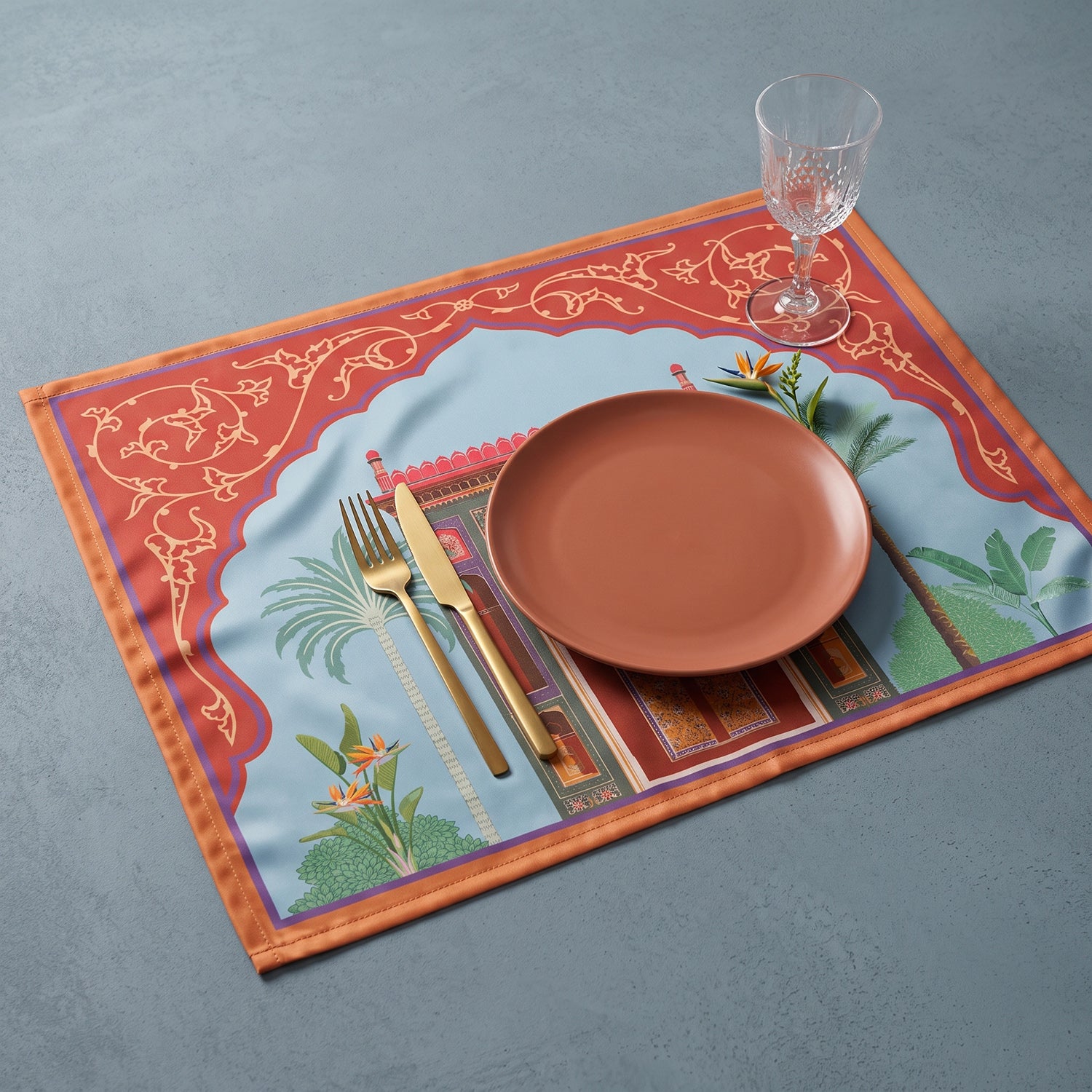 Mughal Printed Table Linen Sets