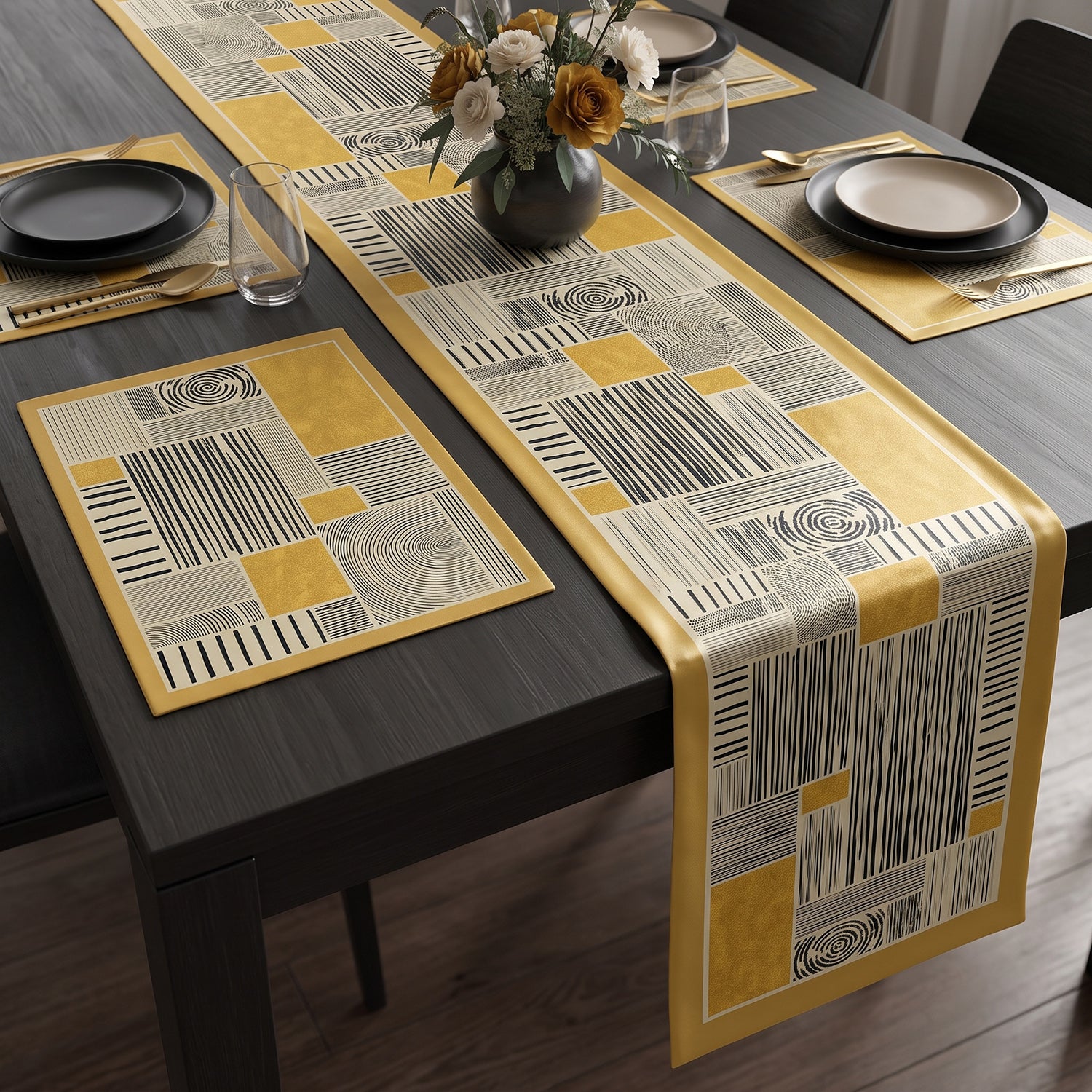 Axis Printed Table Linen Sets