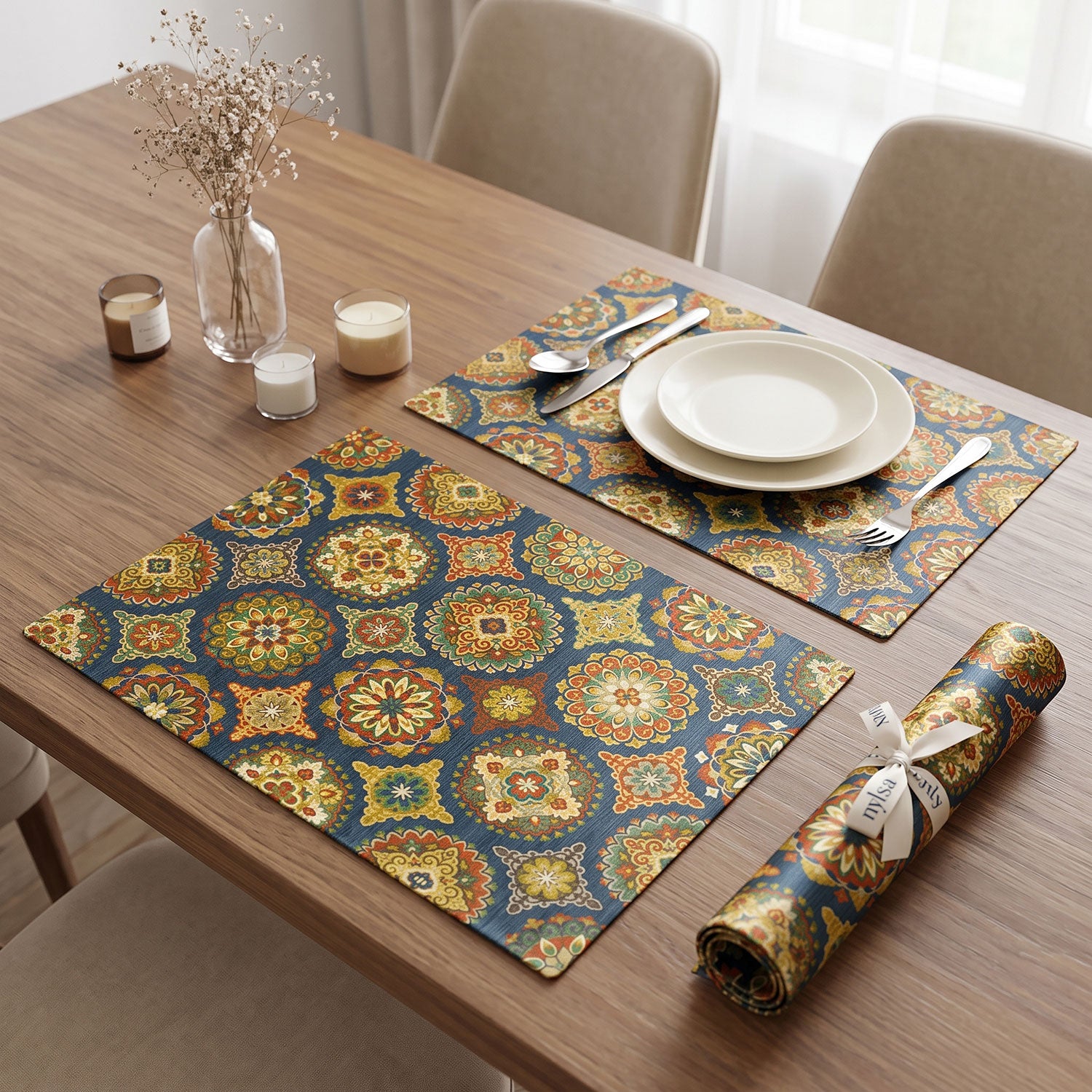 Mandala Table Mats / Dining Placemats