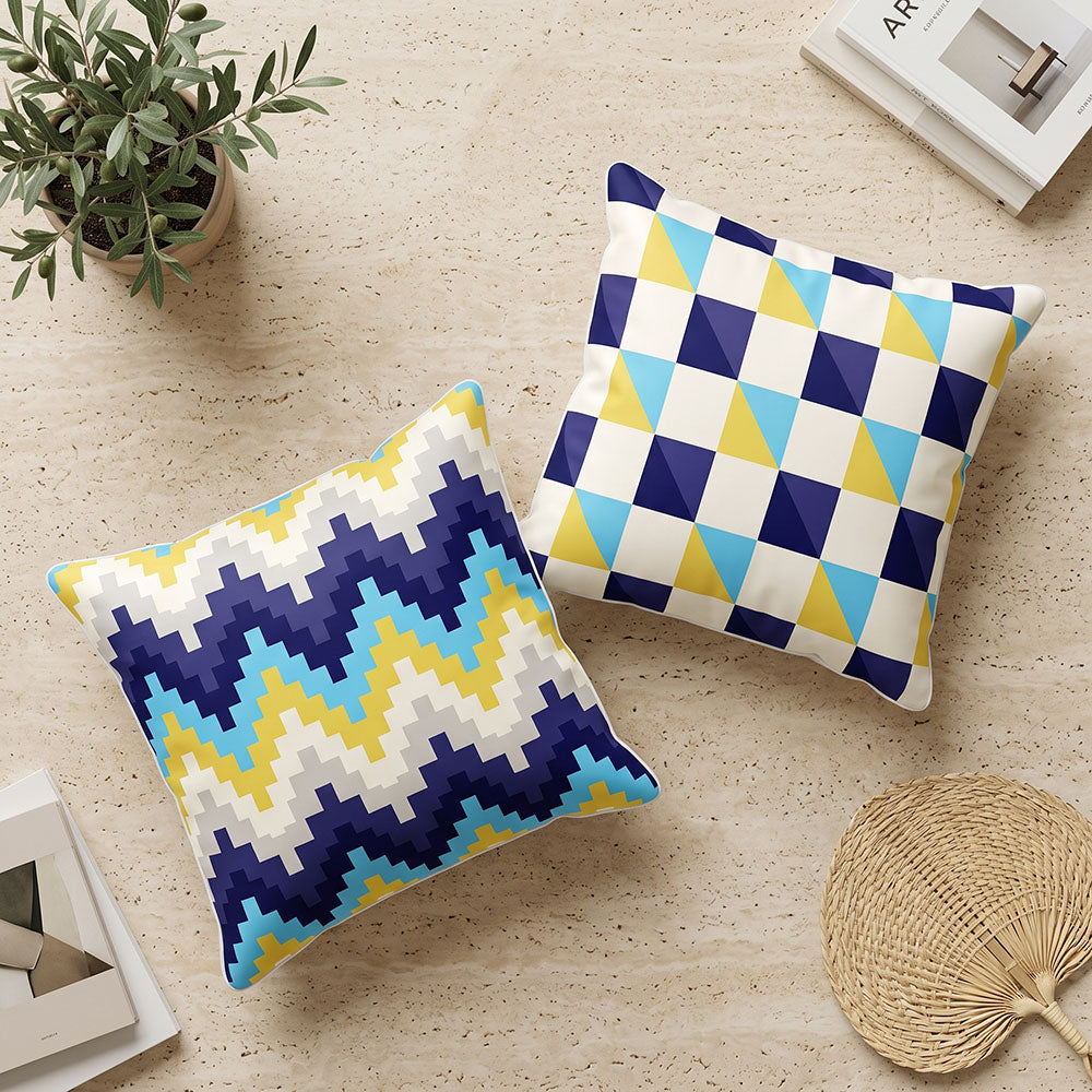 Mosaic 2PCS Cushion Covers Set