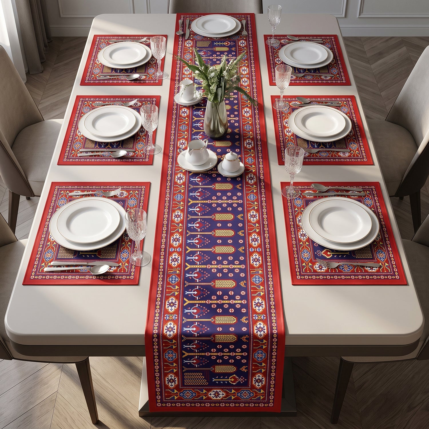 Heritage Printed Table Linen Sets
