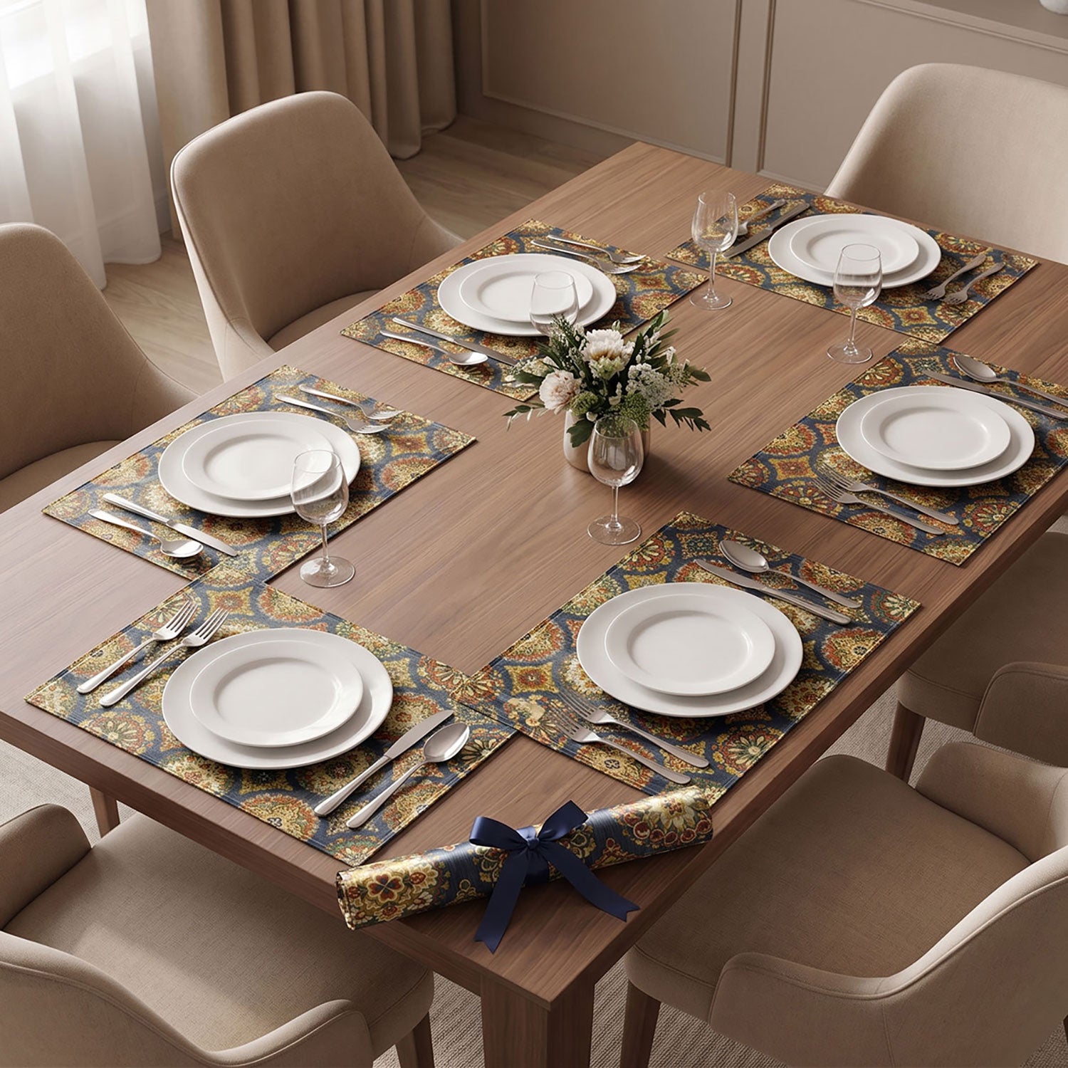 Mandala Table Mats / Dining Placemats