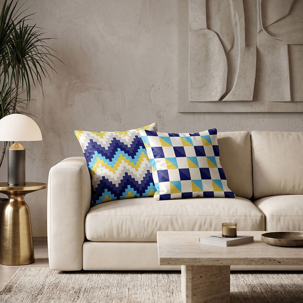 Mosaic 2PCS Cushion Covers Set