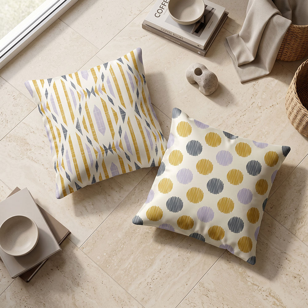 Muted 2PCS Cushion Covers Set