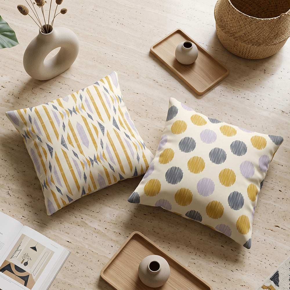 Muted 2PCS Cushion Covers Set
