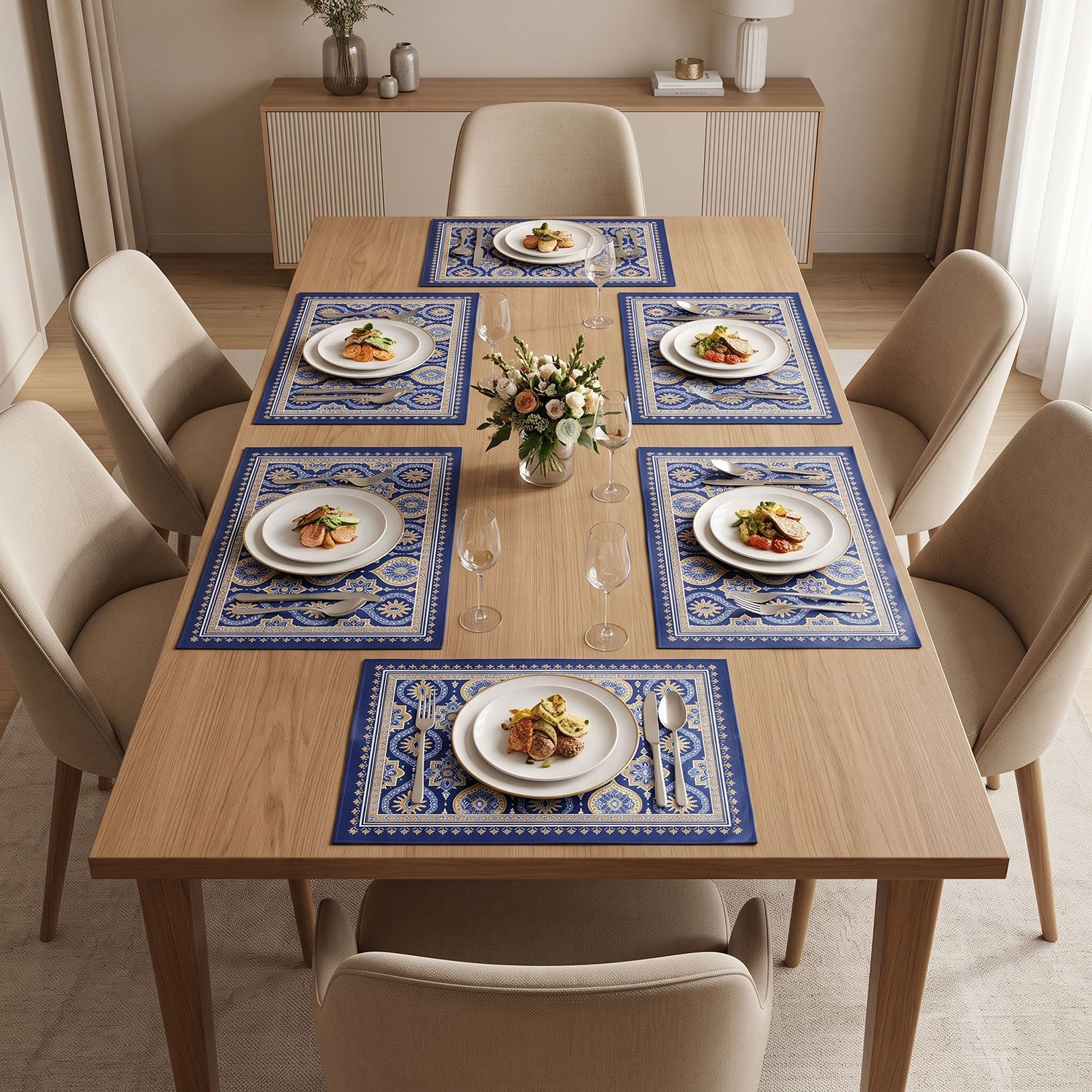 Ottoman Table Mats / Dining Placemats
