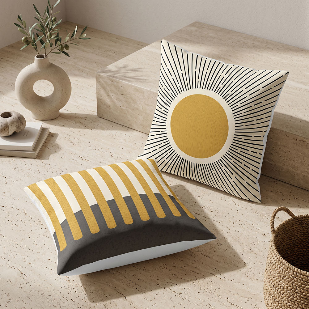 Sunburst 2PCS Cushion Covers Set