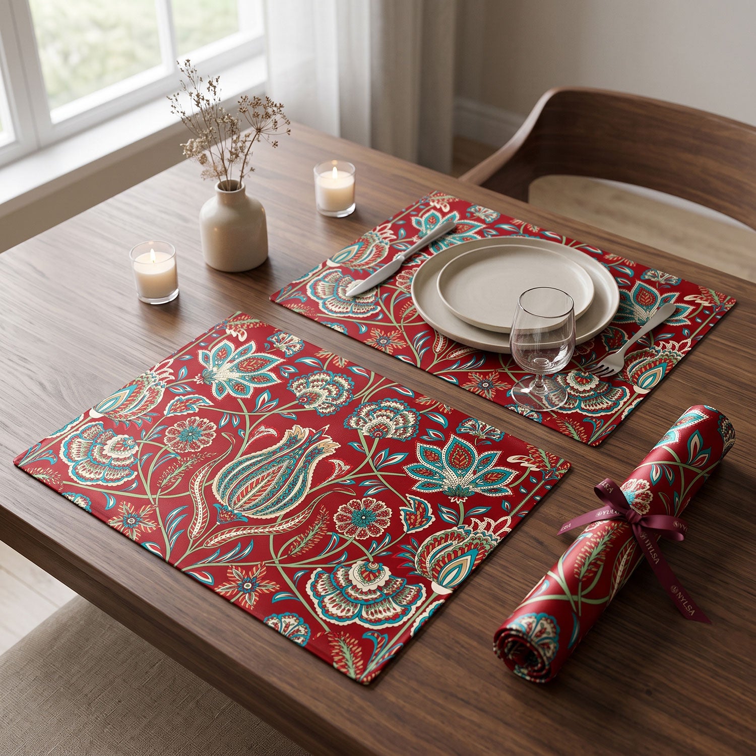 Rosette Table Mats / Dining Placemats