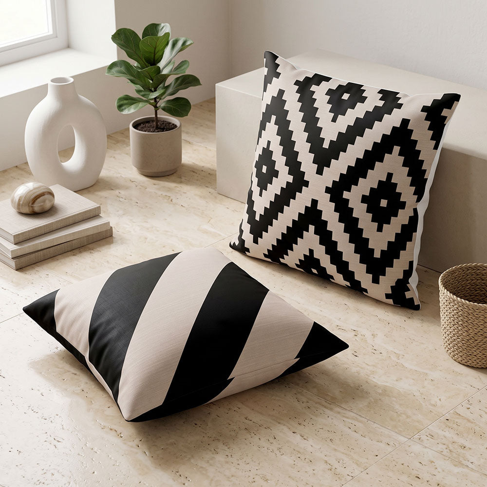 Domino 2PCS Cushion Covers Set