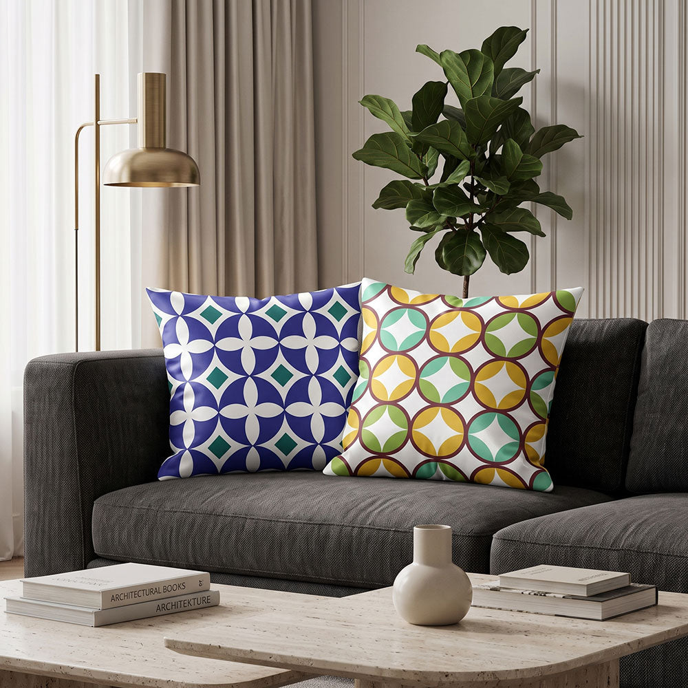 Symmetry 2PCS Cushion Covers Set