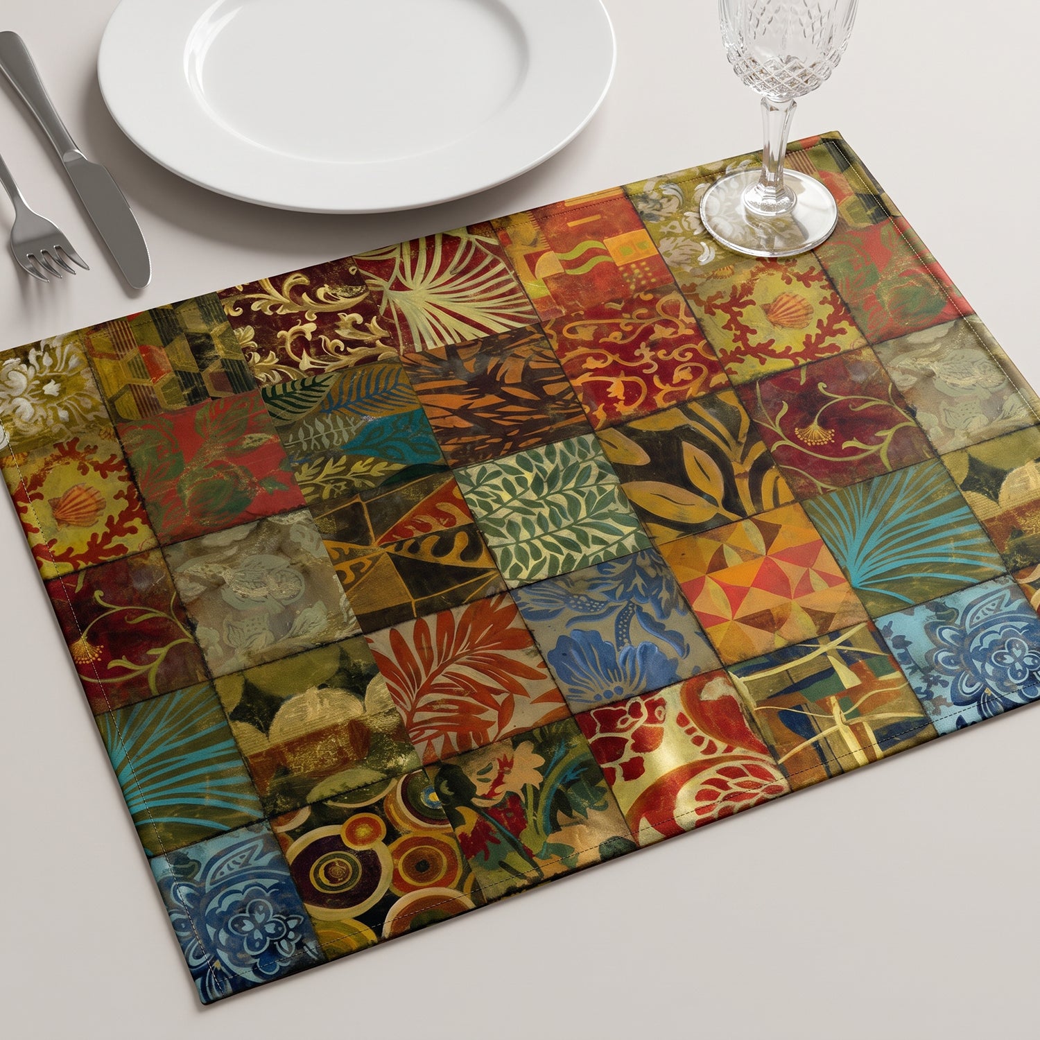 Bohemia Printed Table Linen Sets