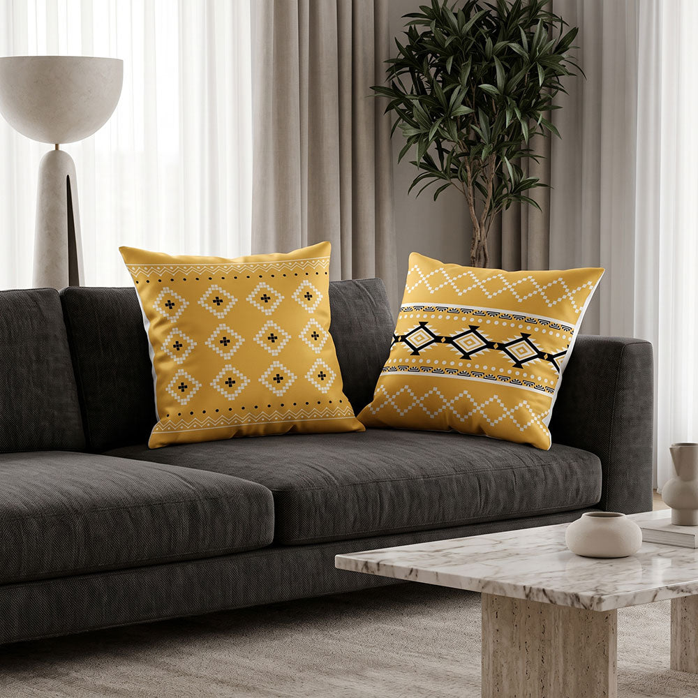 Saffron 2PCS Cushion Covers Set