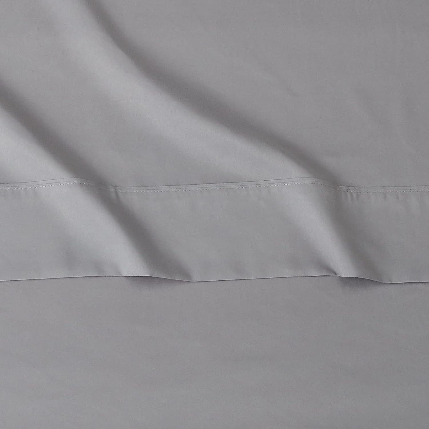 Ash Grey flat sheet set by Nylsa