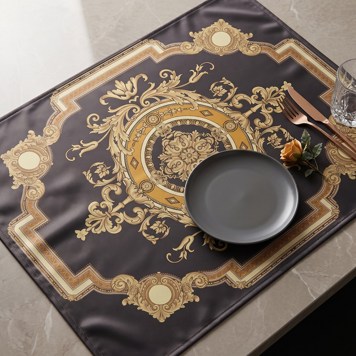 Baroque Printed Table Linen Sets